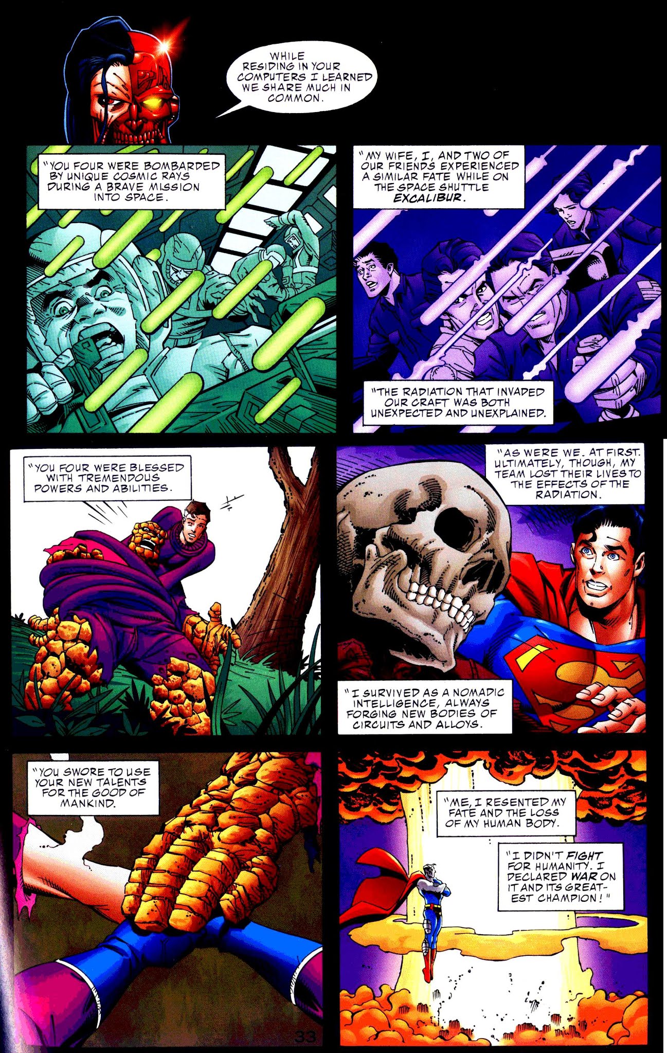 Read online Superman/Fantastic Four comic -  Issue # Full - 30