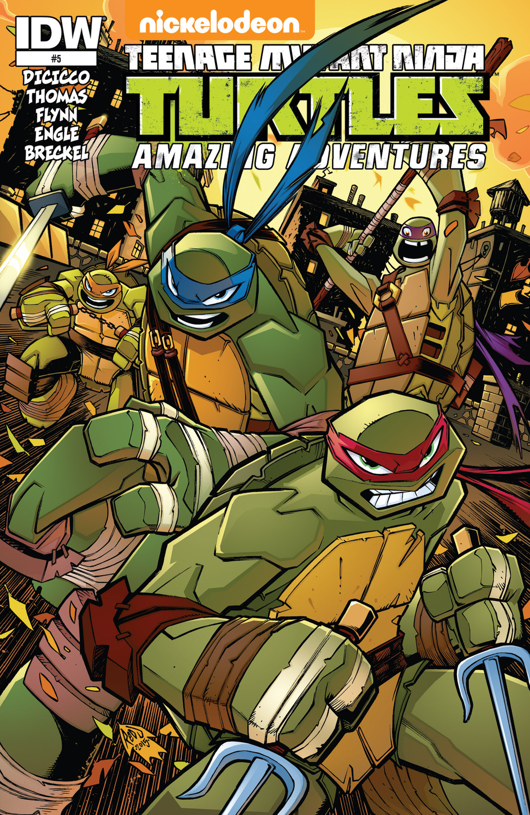 Read online Teenage Mutant Ninja Turtles Amazing Adventures comic -  Issue #5 - 1