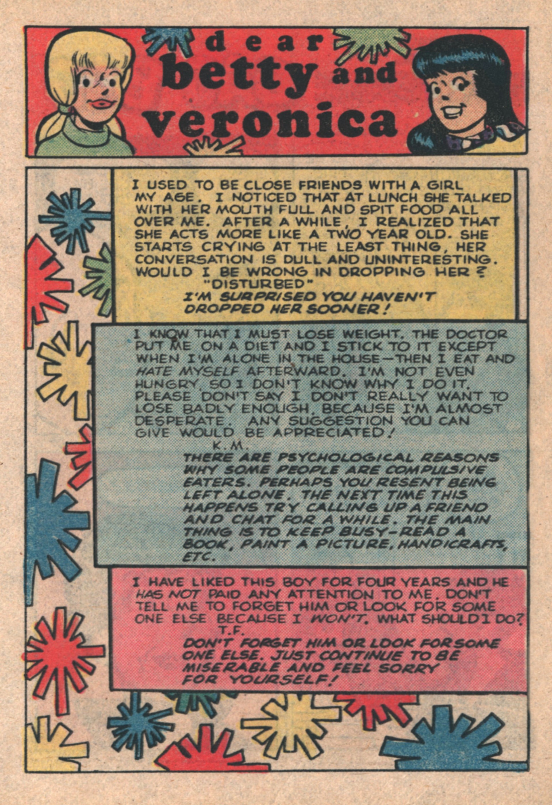 Read online Betty and Veronica Digest Magazine comic -  Issue #4 - 69