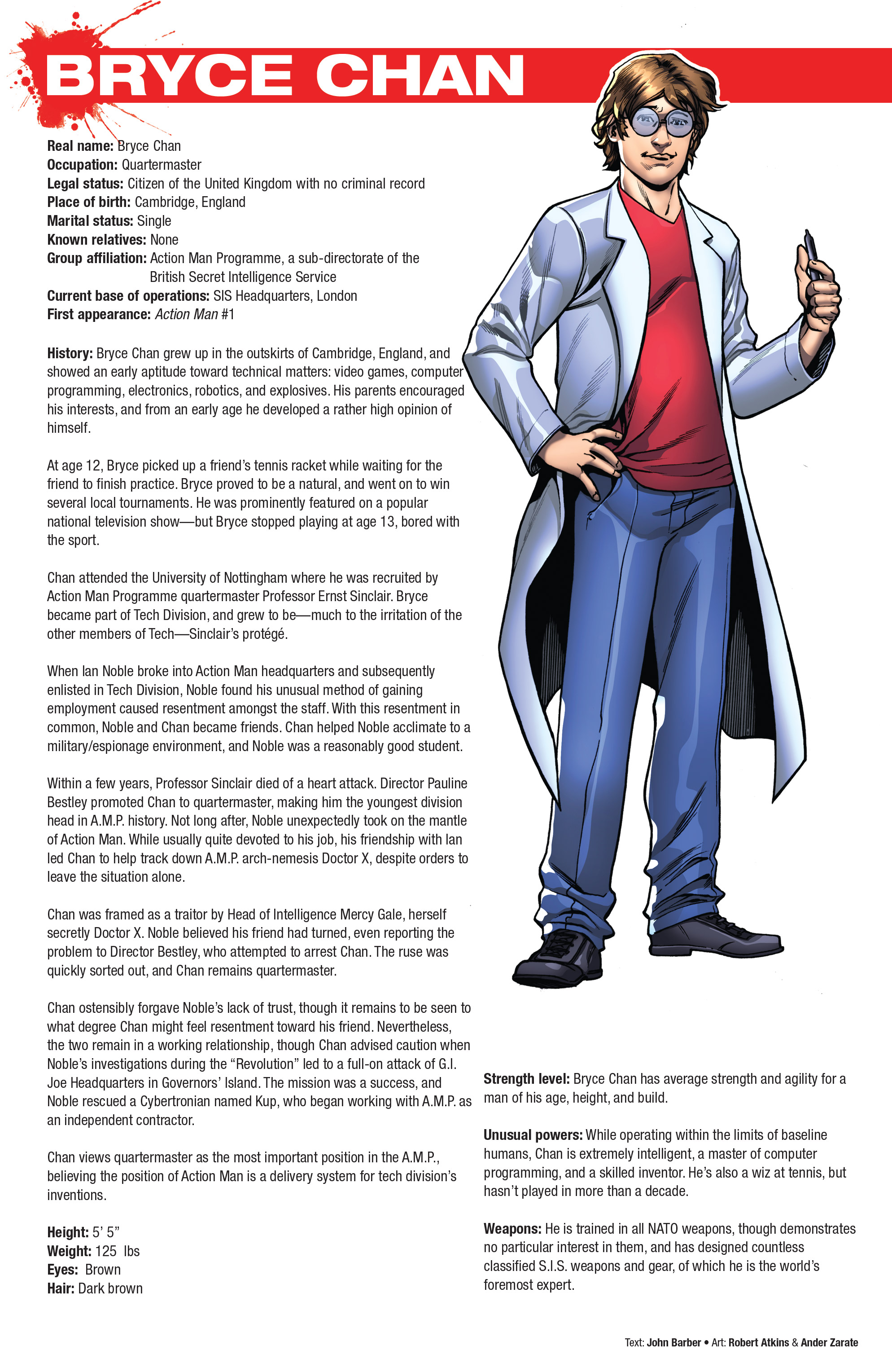 Read online Hasbro Heroes Sourcebook comic -  Issue #1 - 29