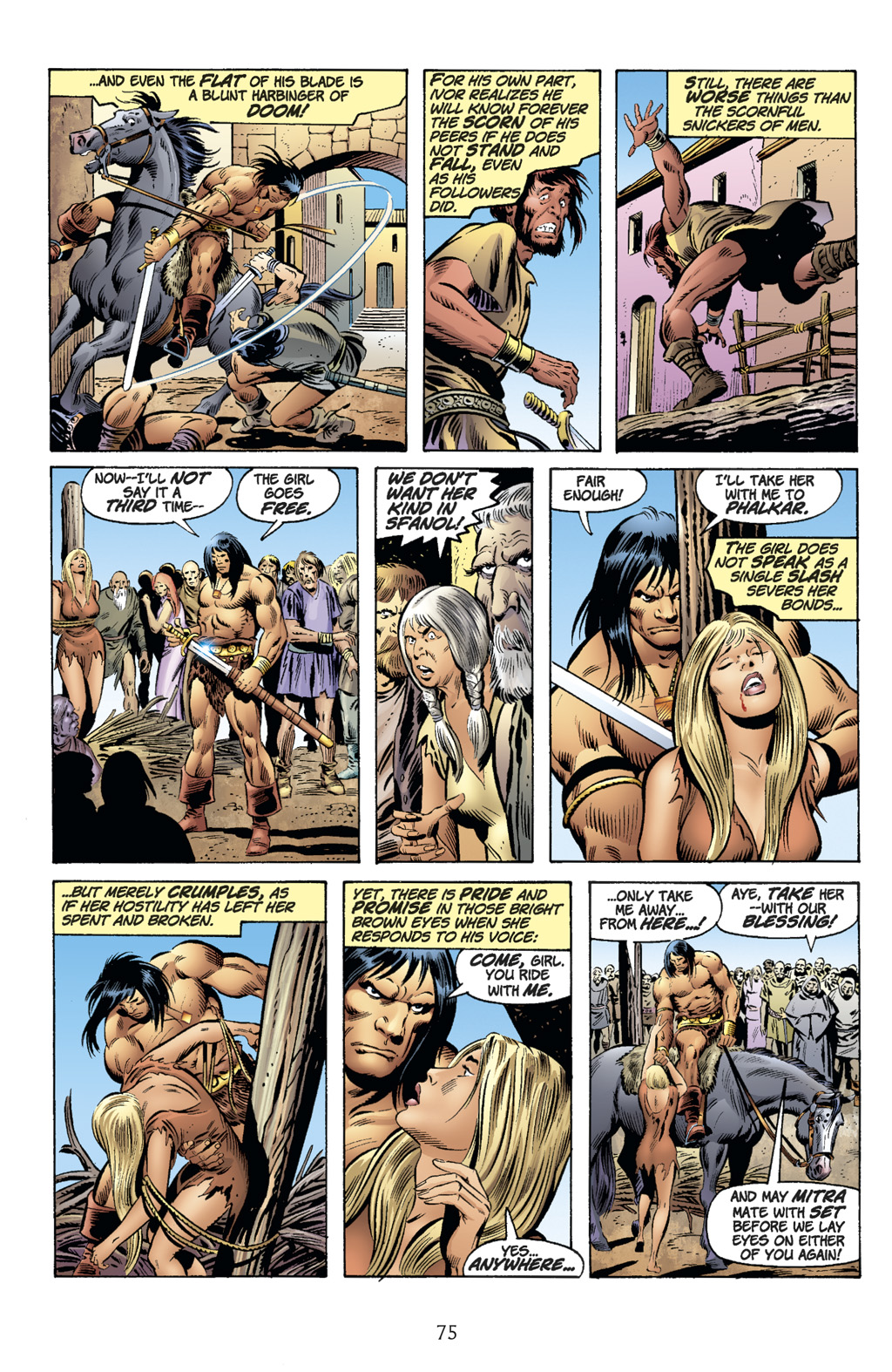 Read online The Chronicles of Conan comic -  Issue # TPB 7 (Part 1) - 70
