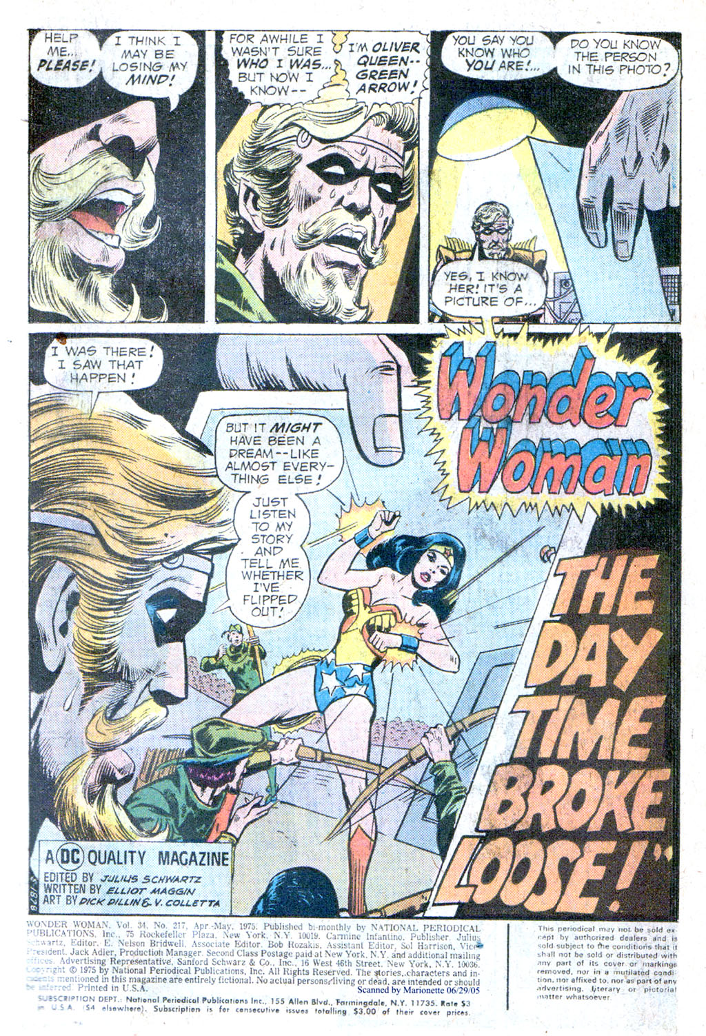 Read online Wonder Woman (1942) comic -  Issue #217 - 3
