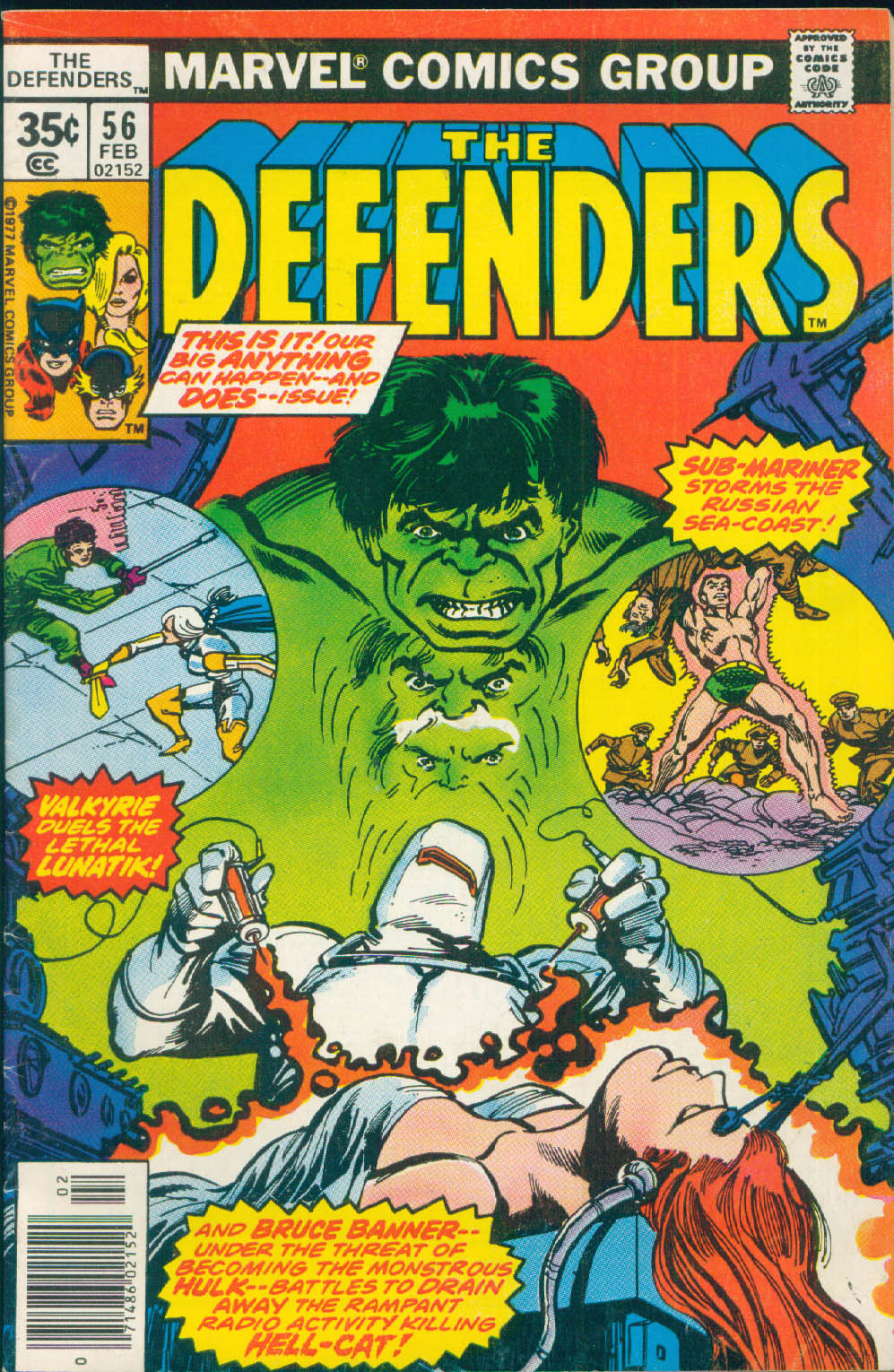 The Defenders (1972) Issue #56 #57 - English 1
