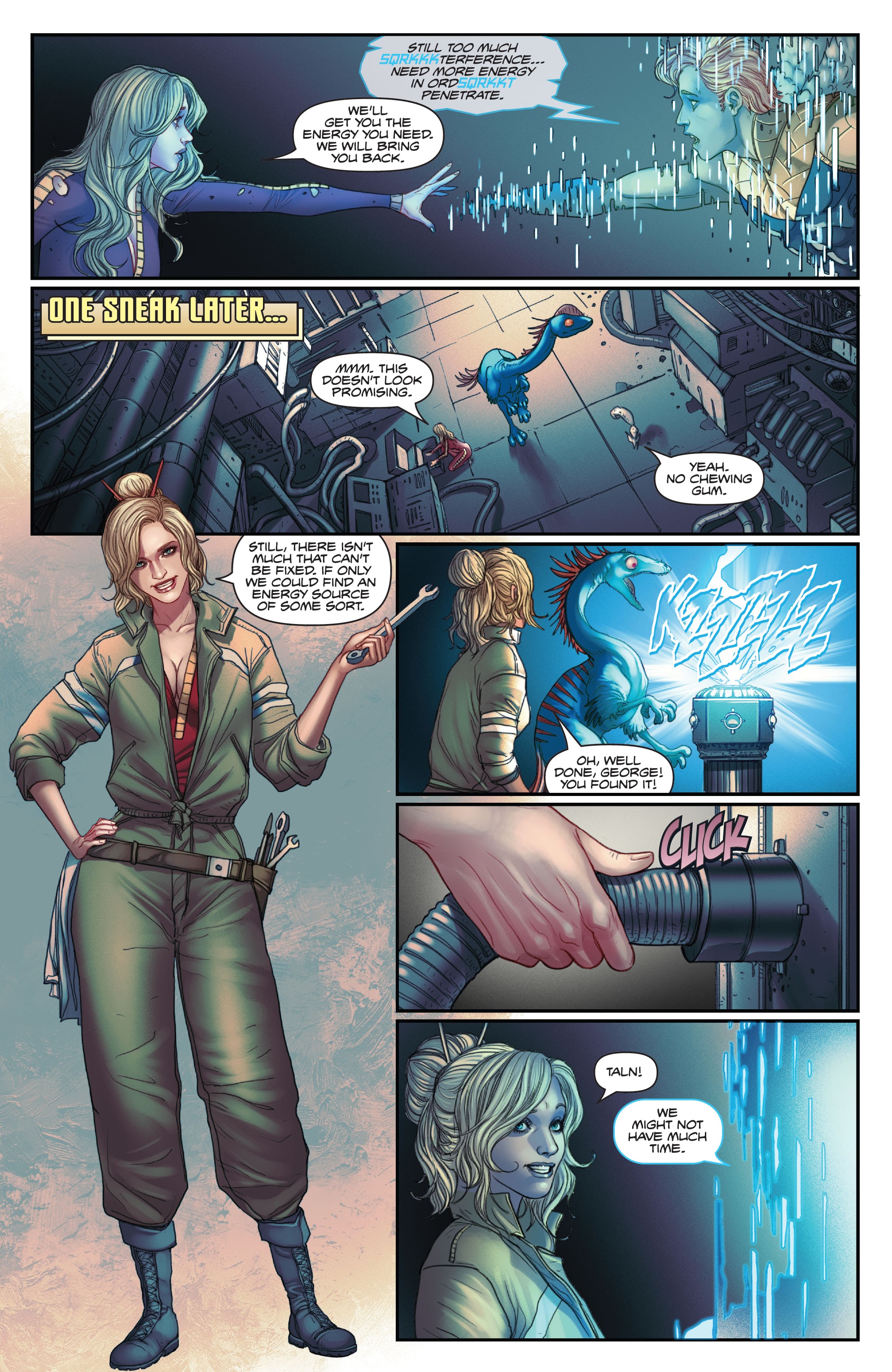 Read online Barbarella (2021) comic -  Issue #7 - 23