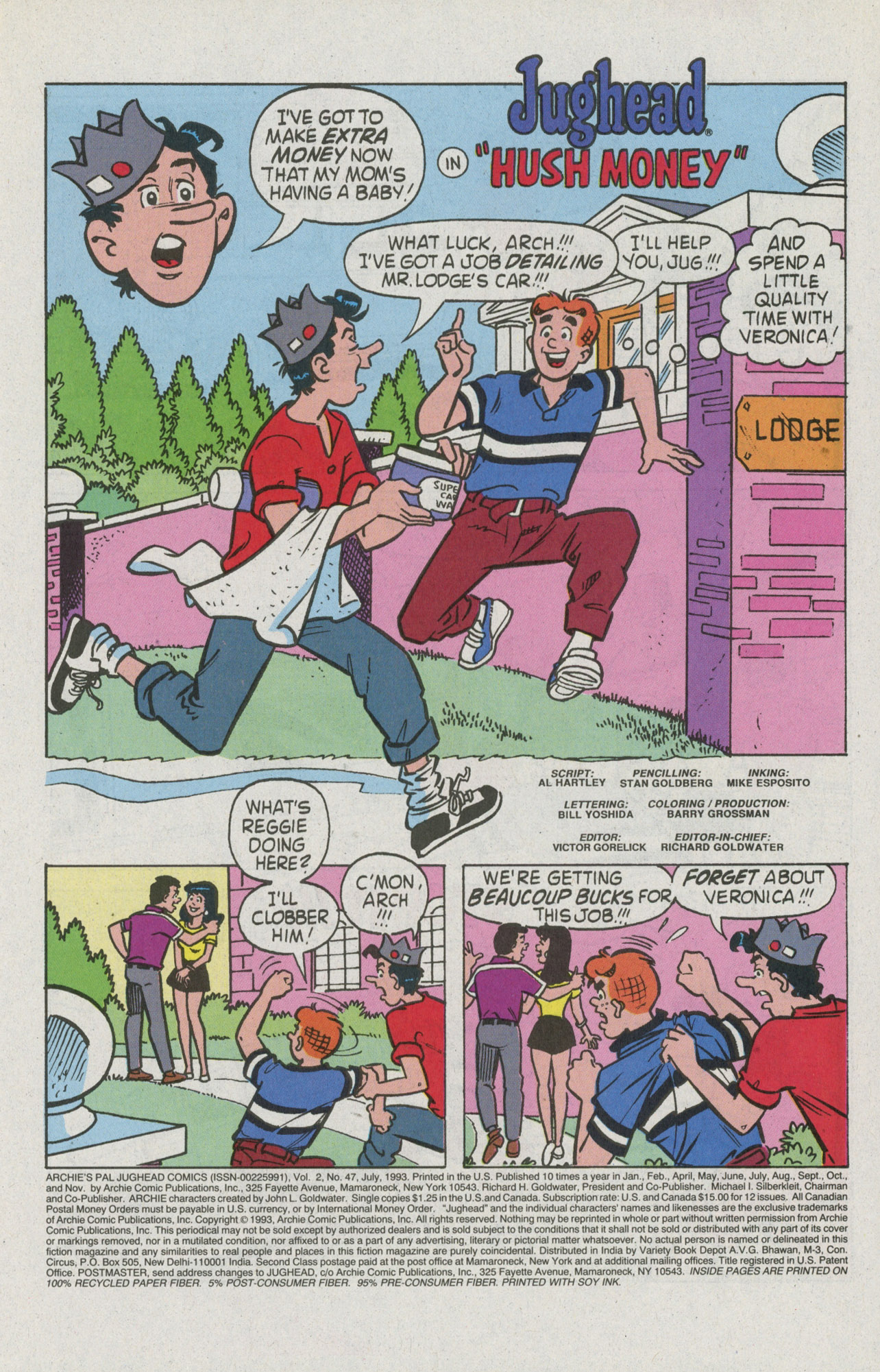 Read online Archie's Pal Jughead Comics comic -  Issue #47 - 3