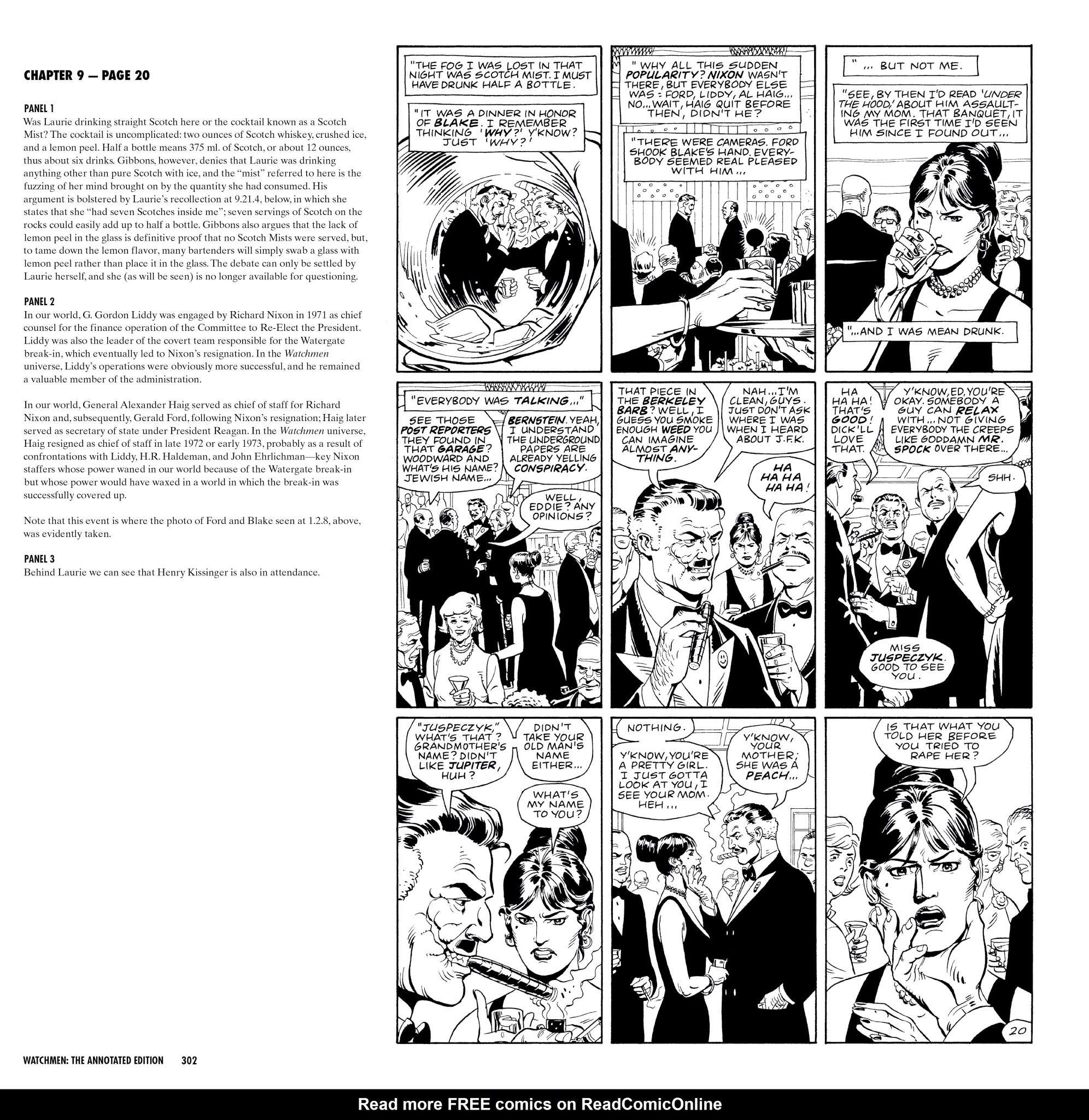 Read online Watchmen: The Annotated Edition comic -  Issue # TPB - 302