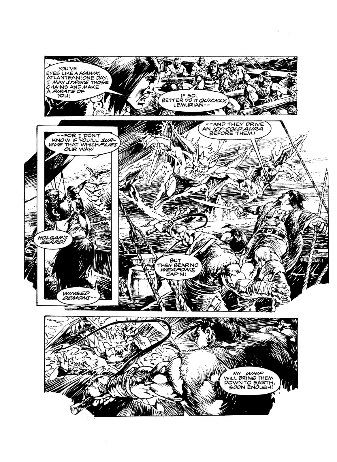 Read online The Savage Sword Of Conan comic -  Issue #231 - 55