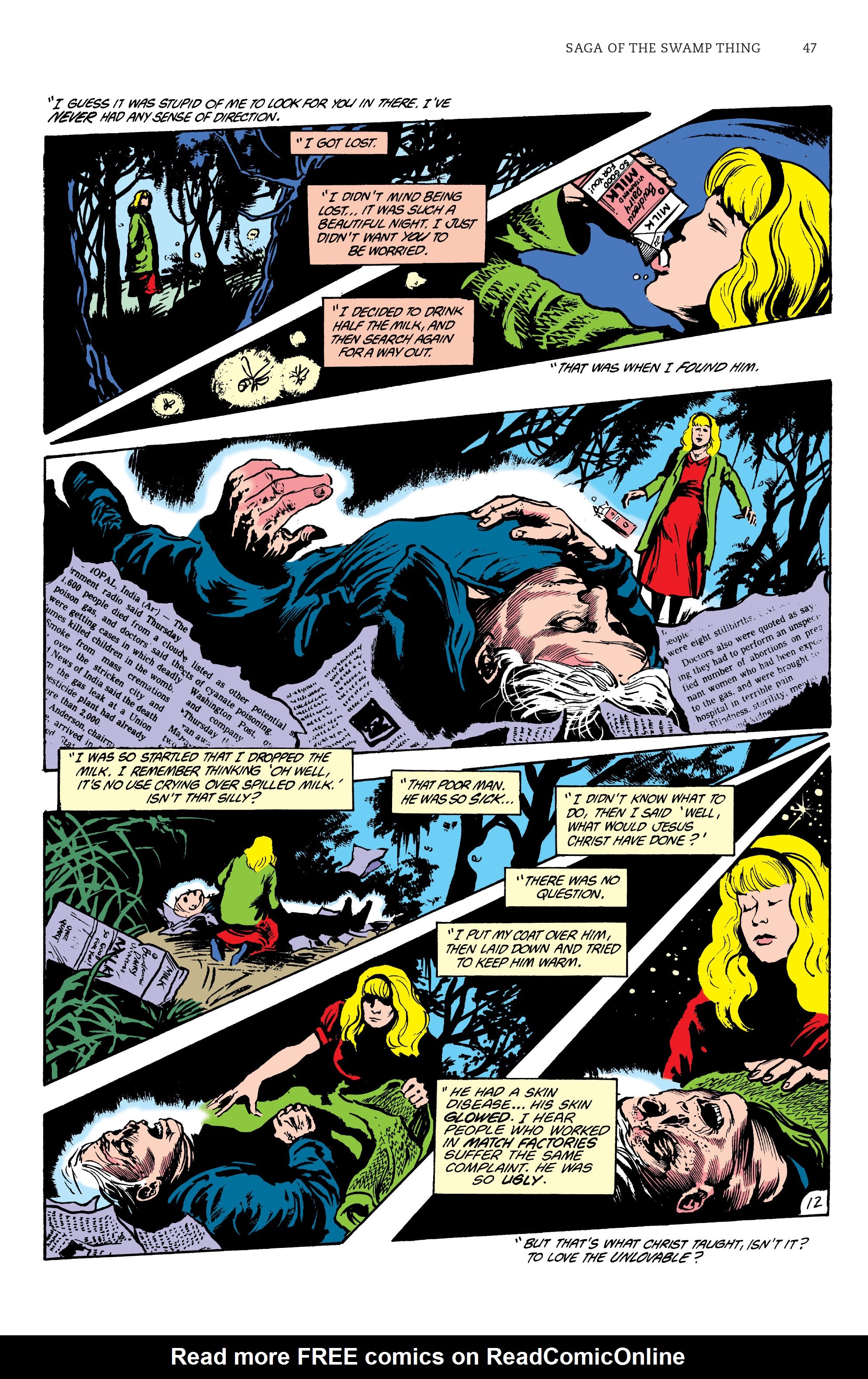 Read online Saga of the Swamp Thing comic -  Issue # TPB 3 (Part 1) - 47