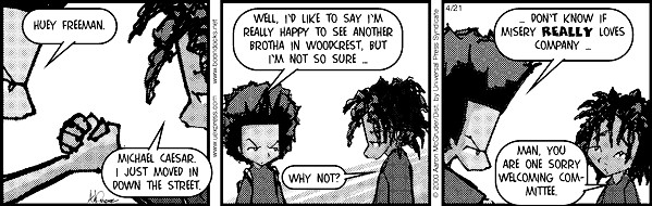 Read online The Boondocks Collection comic -  Issue # Year 2000 - 112