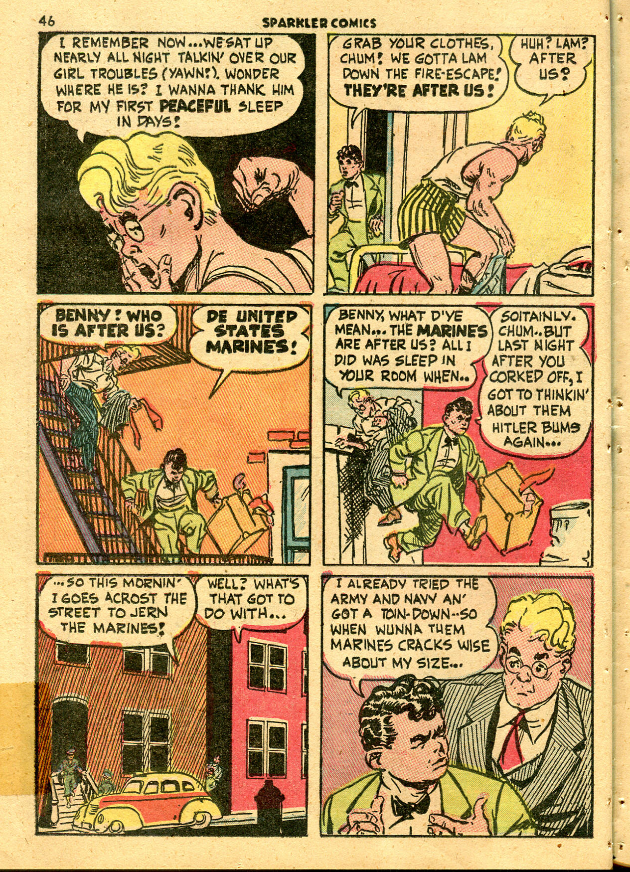 Read online Sparkler Comics comic -  Issue #24 - 48