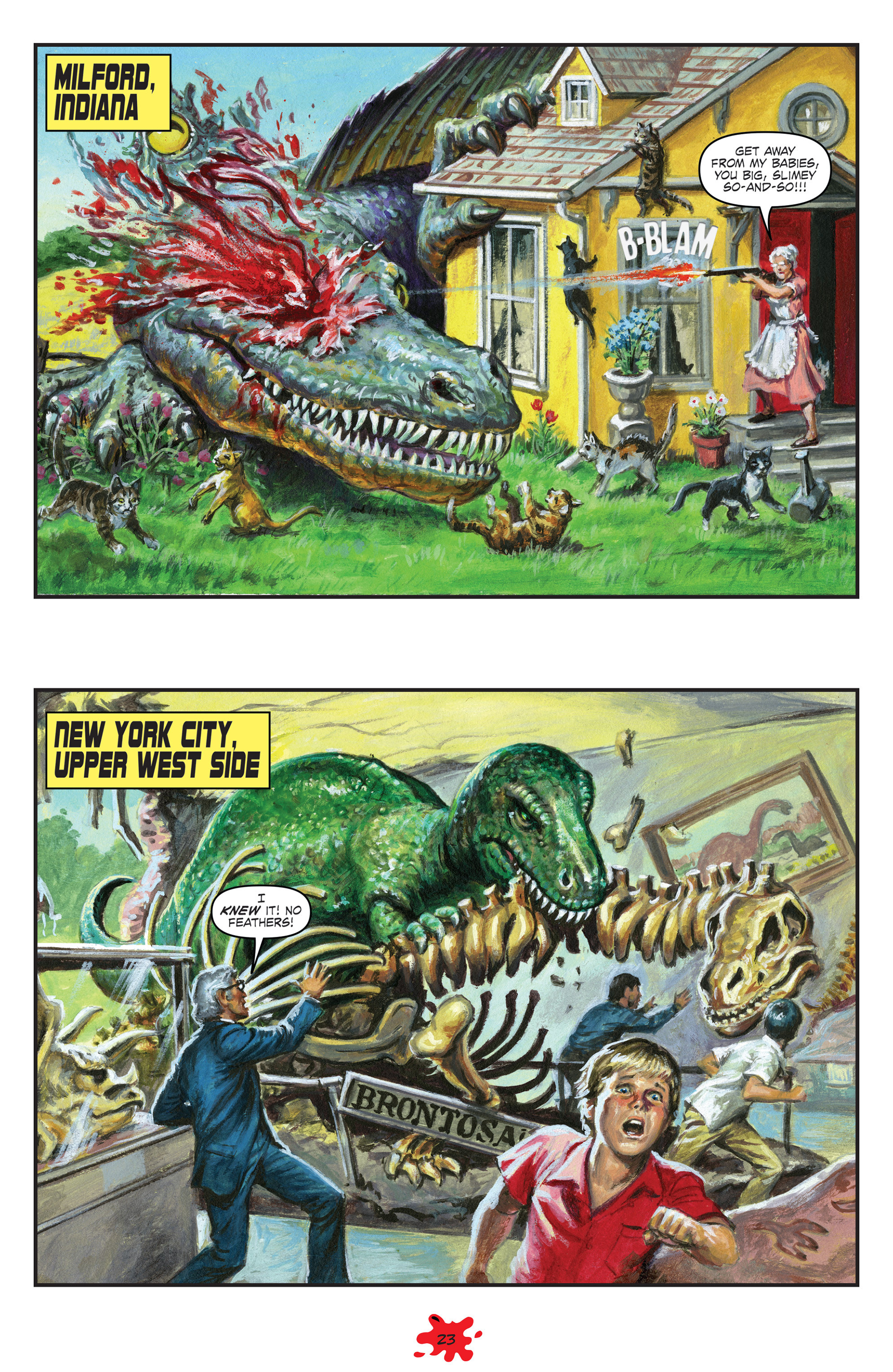 Read online Dinosaurs Attack! comic -  Issue #2 - 25