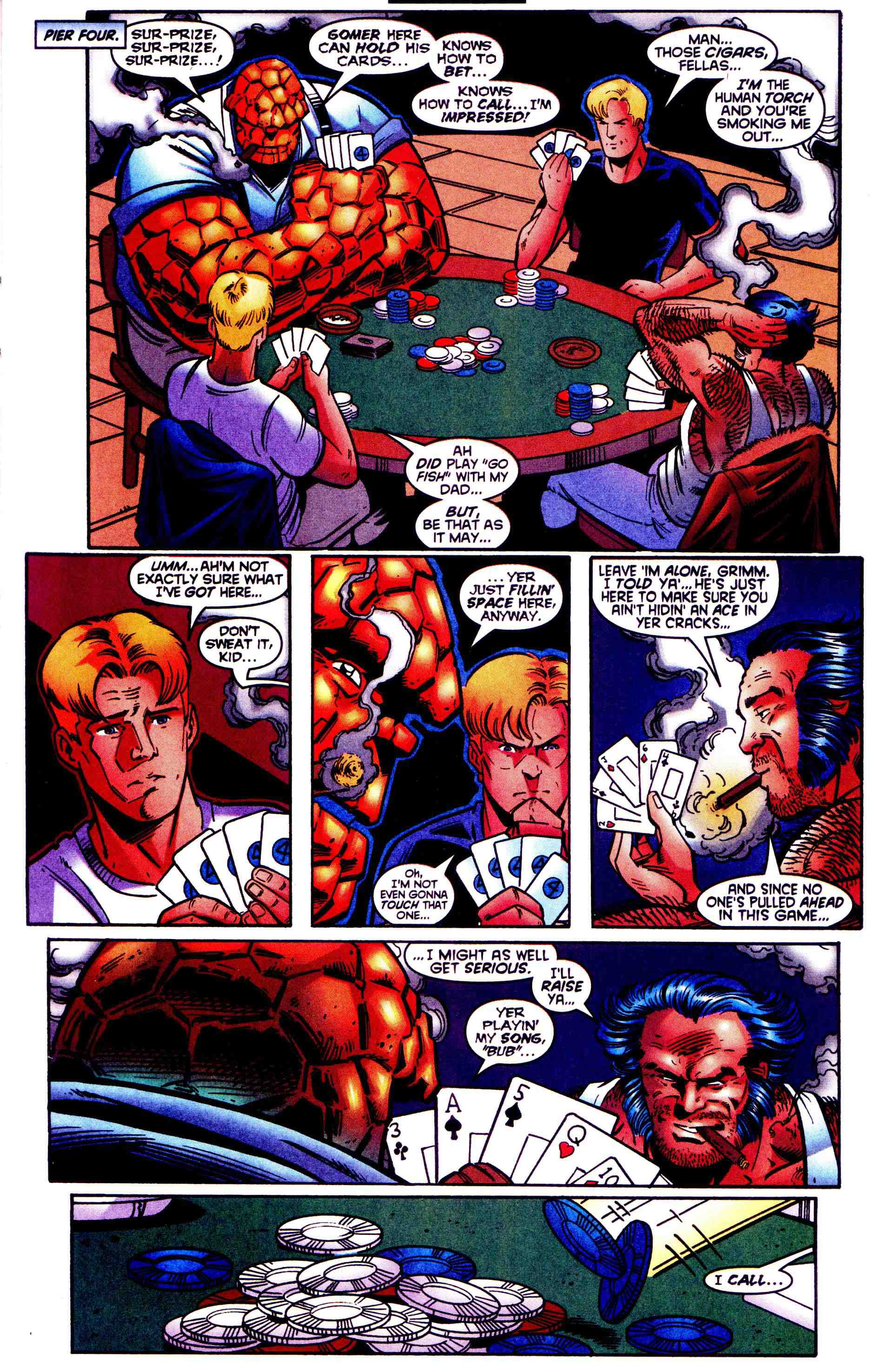 Read online X-Men Annual comic -  Issue #22 - 16