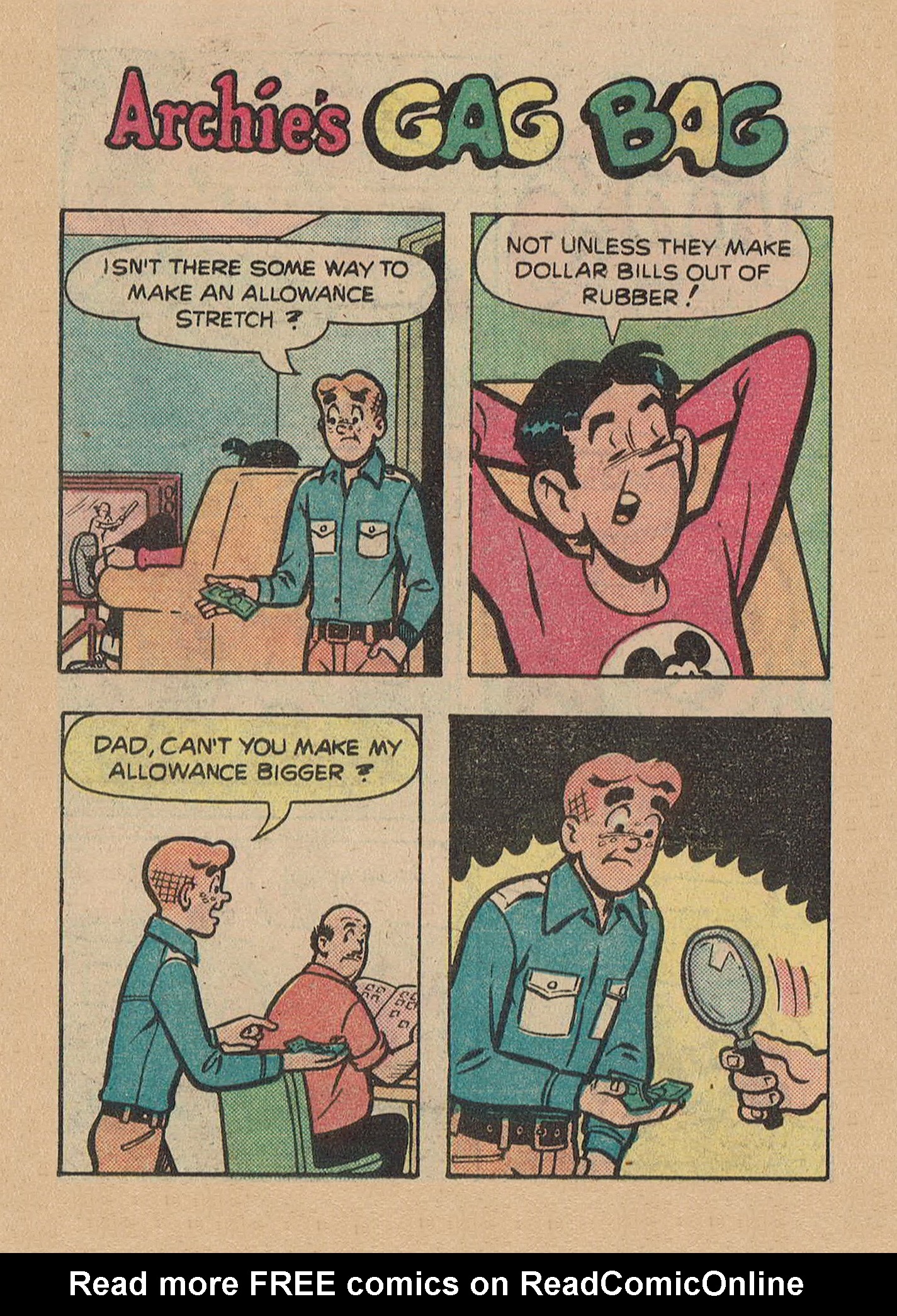Read online Archie Digest Magazine comic -  Issue #38 - 122