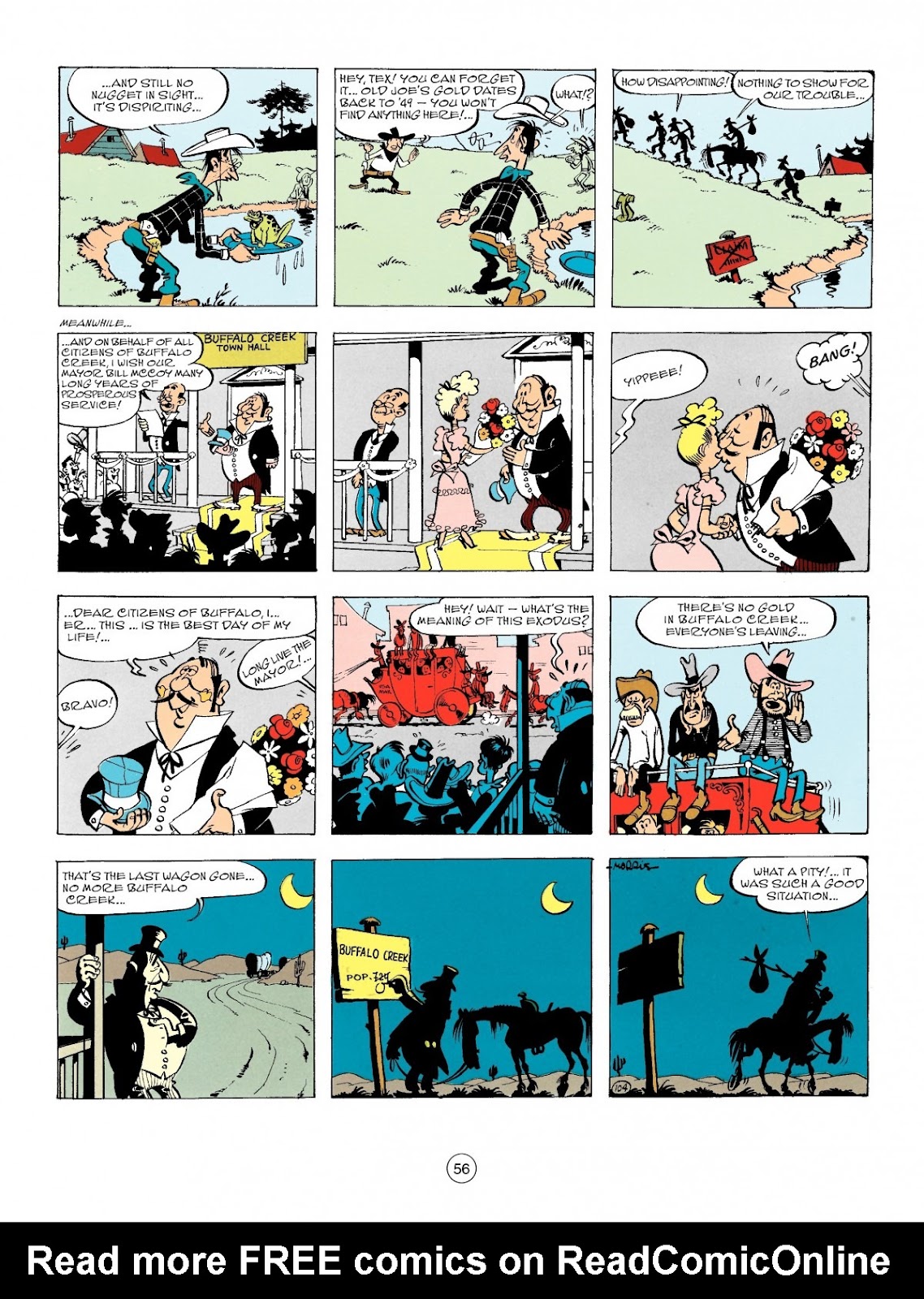 A Lucky Luke Adventure issue 54 - Page 56