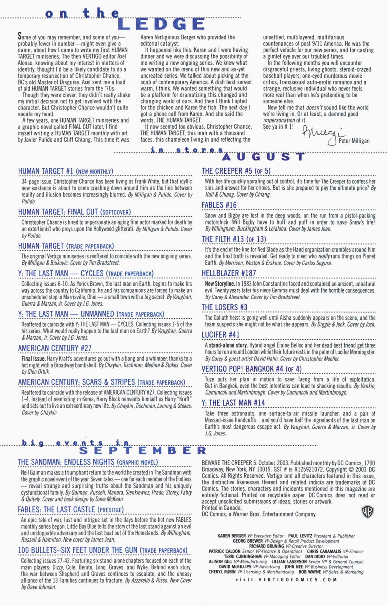 Read online Beware The Creeper (2003) comic -  Issue #5 - 24