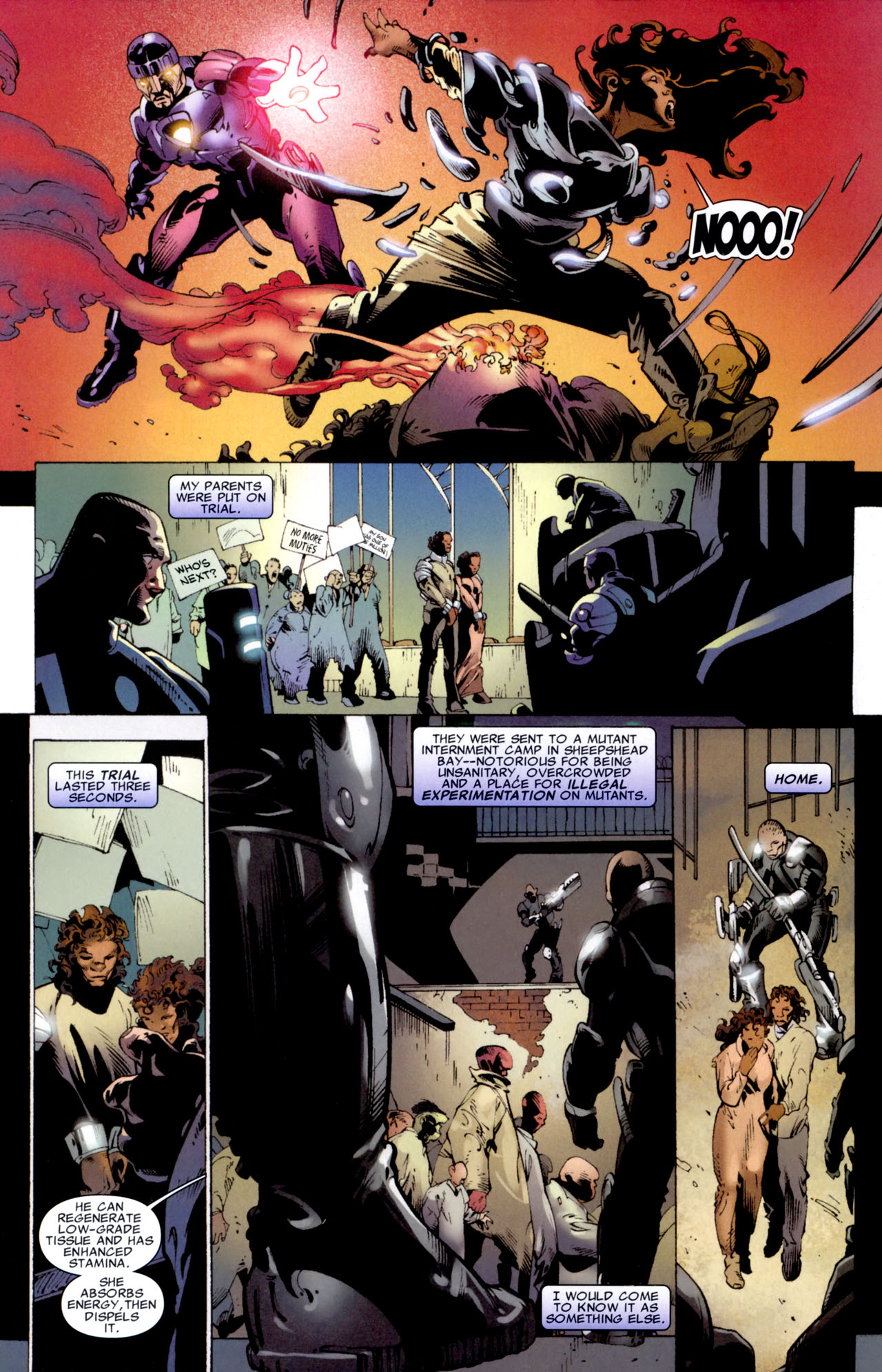 Read online X-Men: The Times and Life of Lucas Bishop comic -  Issue #1 - 6