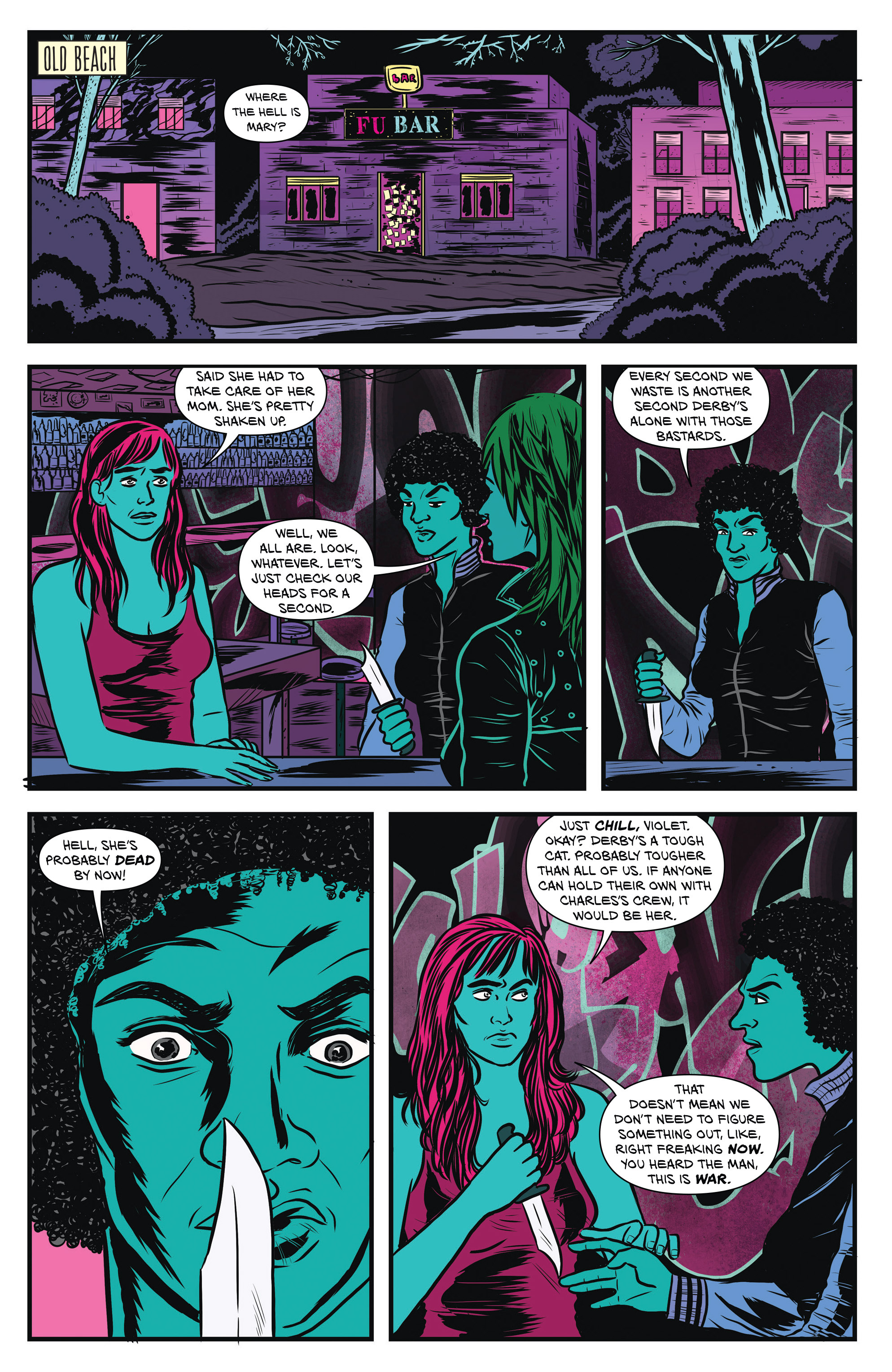 Read online Curb Stomp comic -  Issue #2 - 7