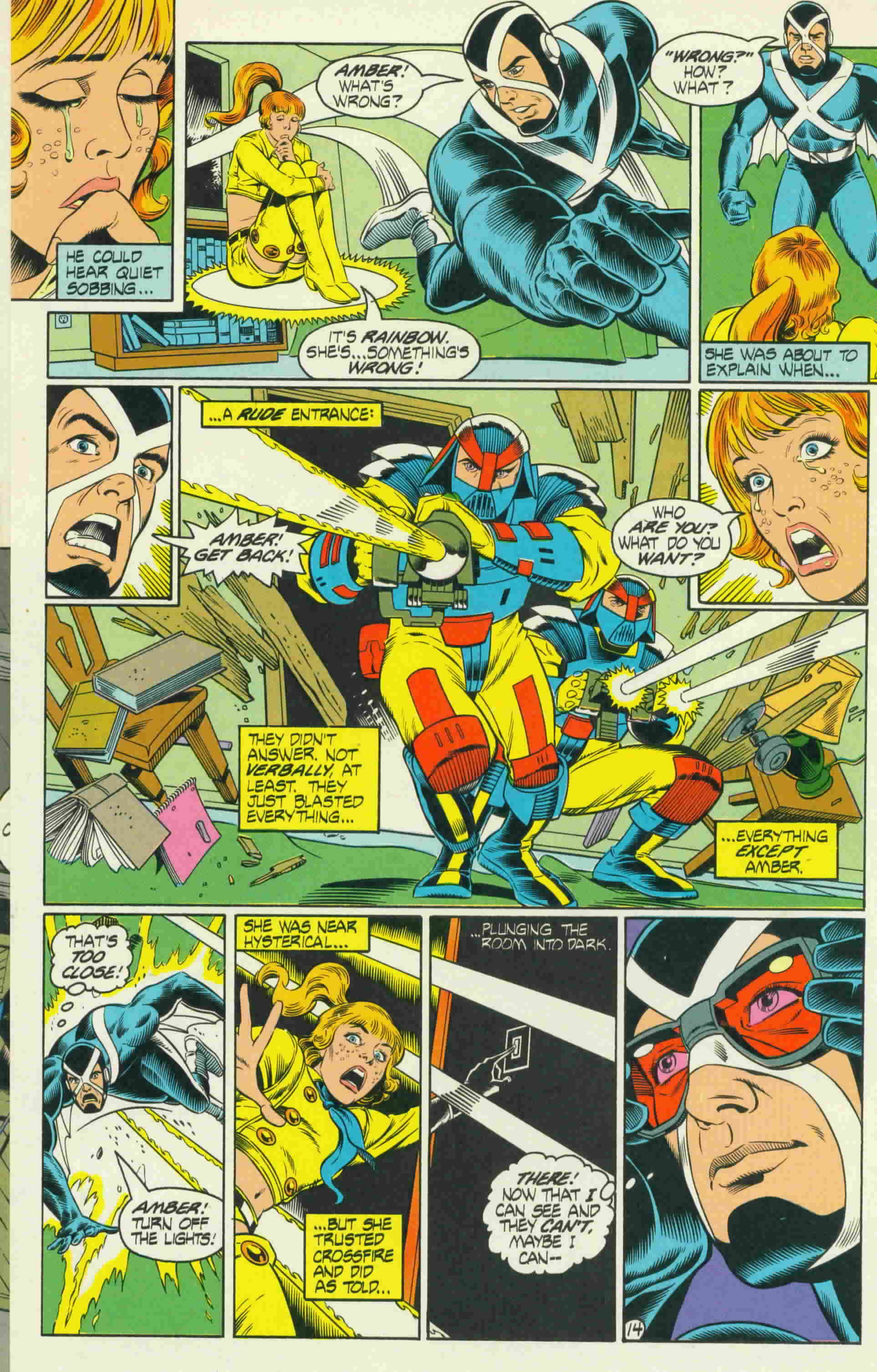 Read online DNAgents comic -  Issue #16 - 16