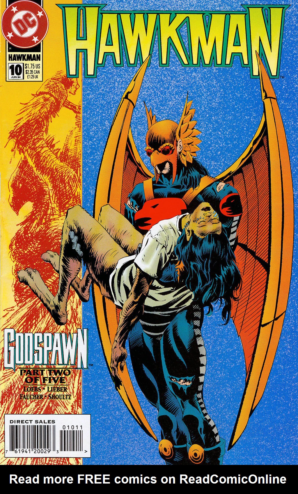 Read online Hawkman (1993) comic -  Issue #10 - 2