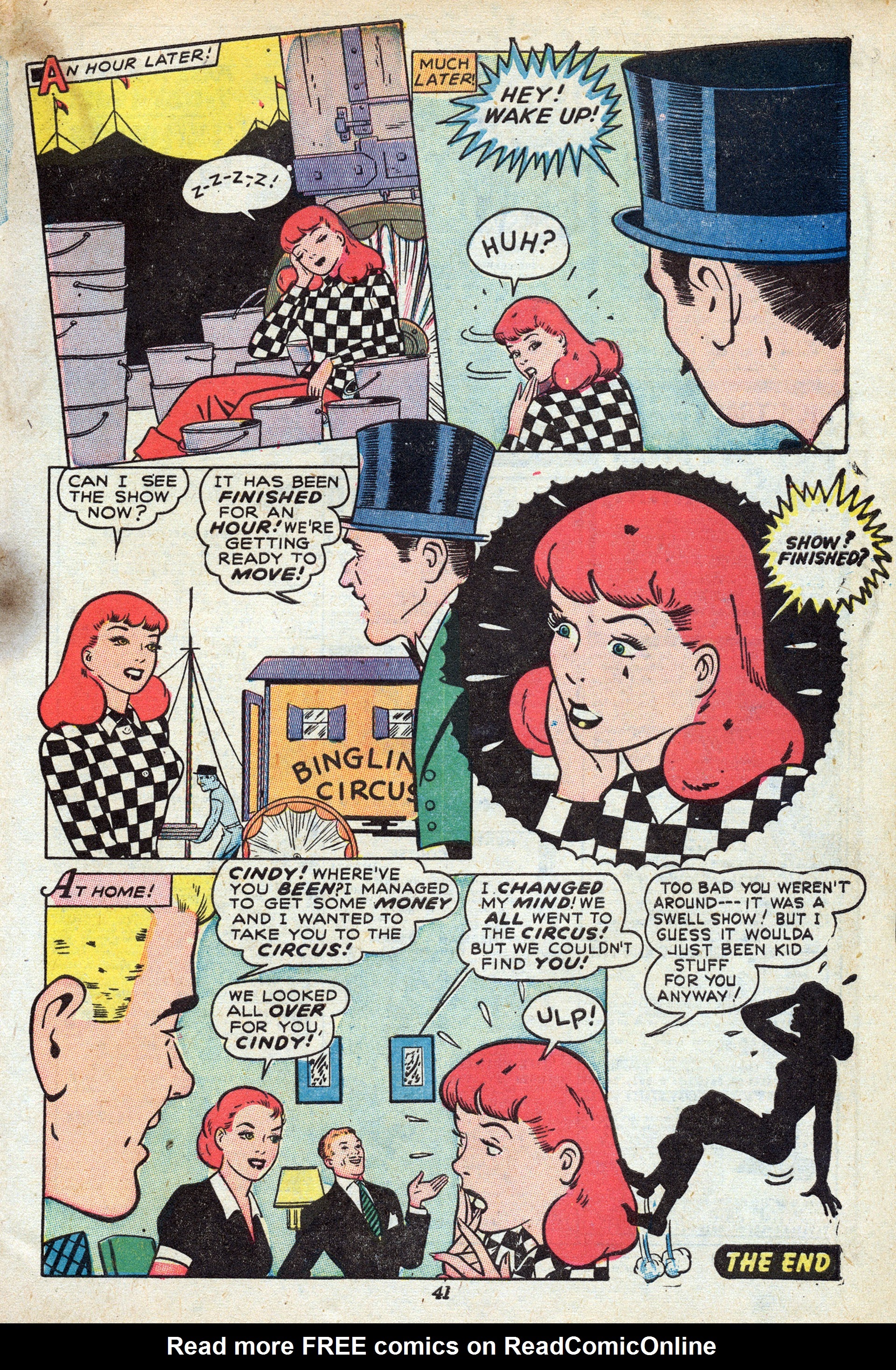Read online Junior Miss (1947) comic -  Issue #28 - 39