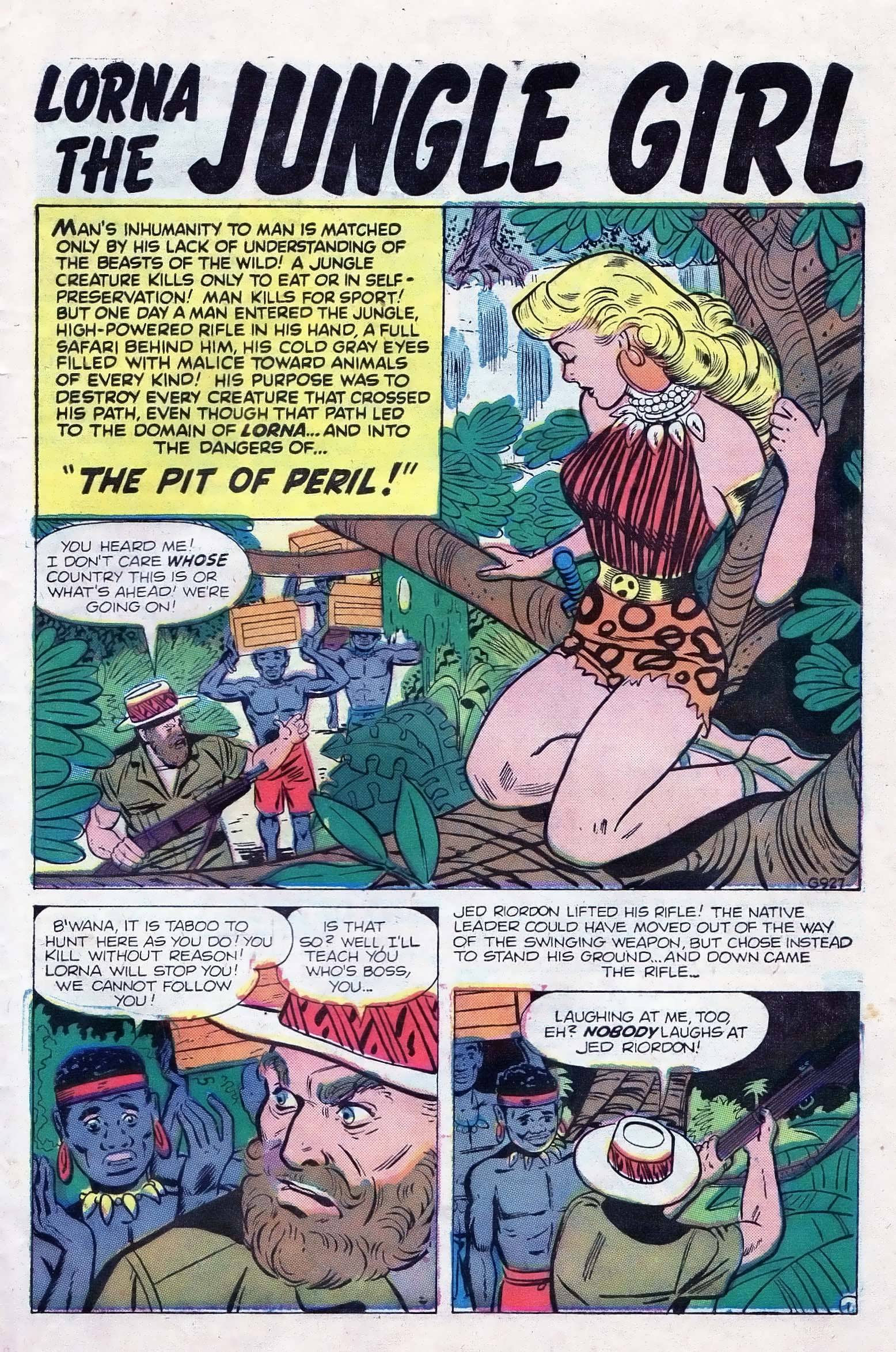 Read online Lorna, The Jungle Girl comic -  Issue #16 - 26