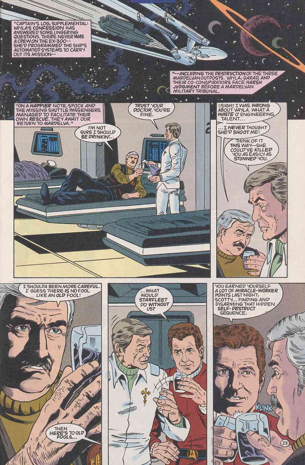 Read online Star Trek (1989) comic -  Issue #48 - 23