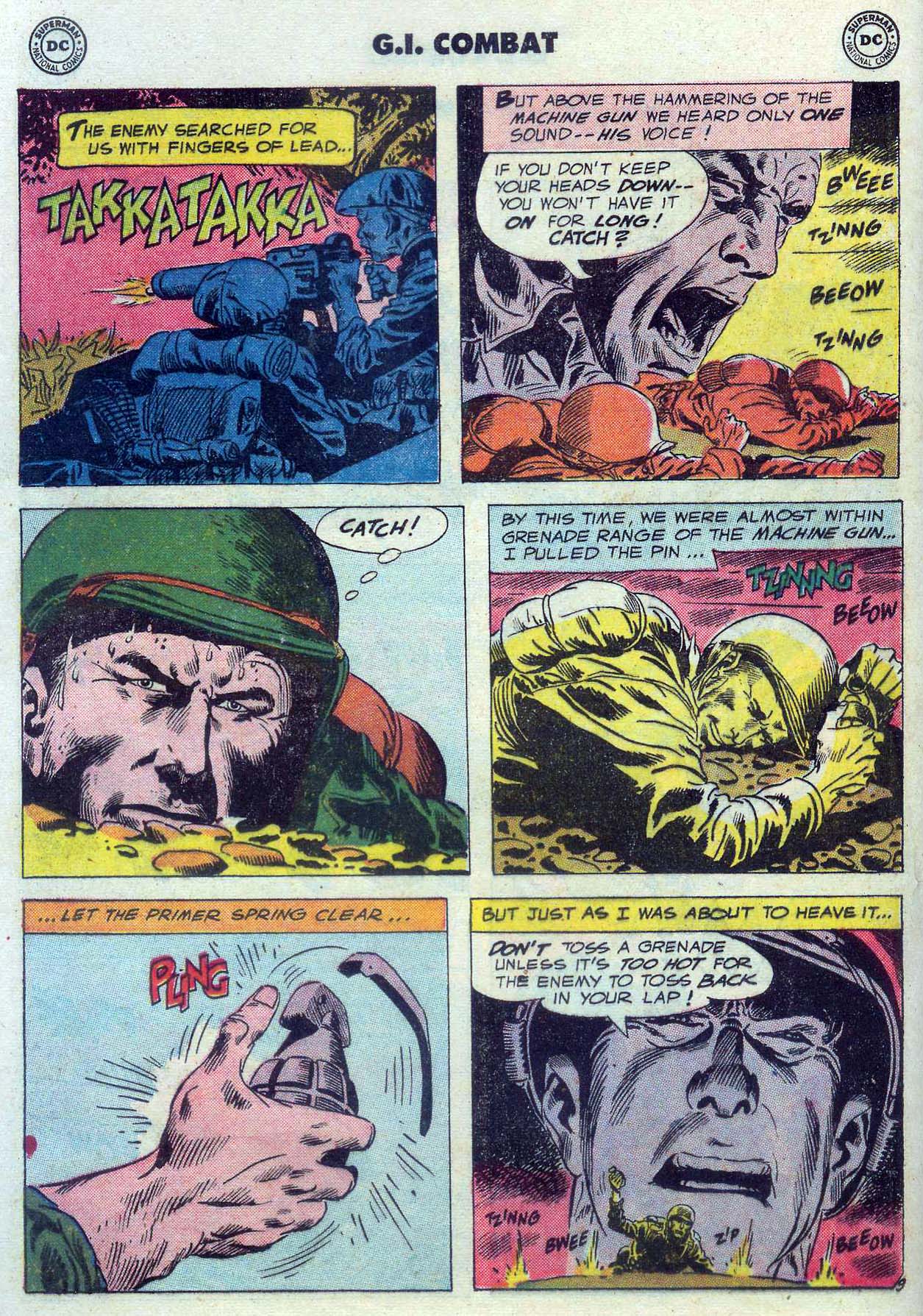Read online G.I. Combat (1952) comic -  Issue #56 - 12
