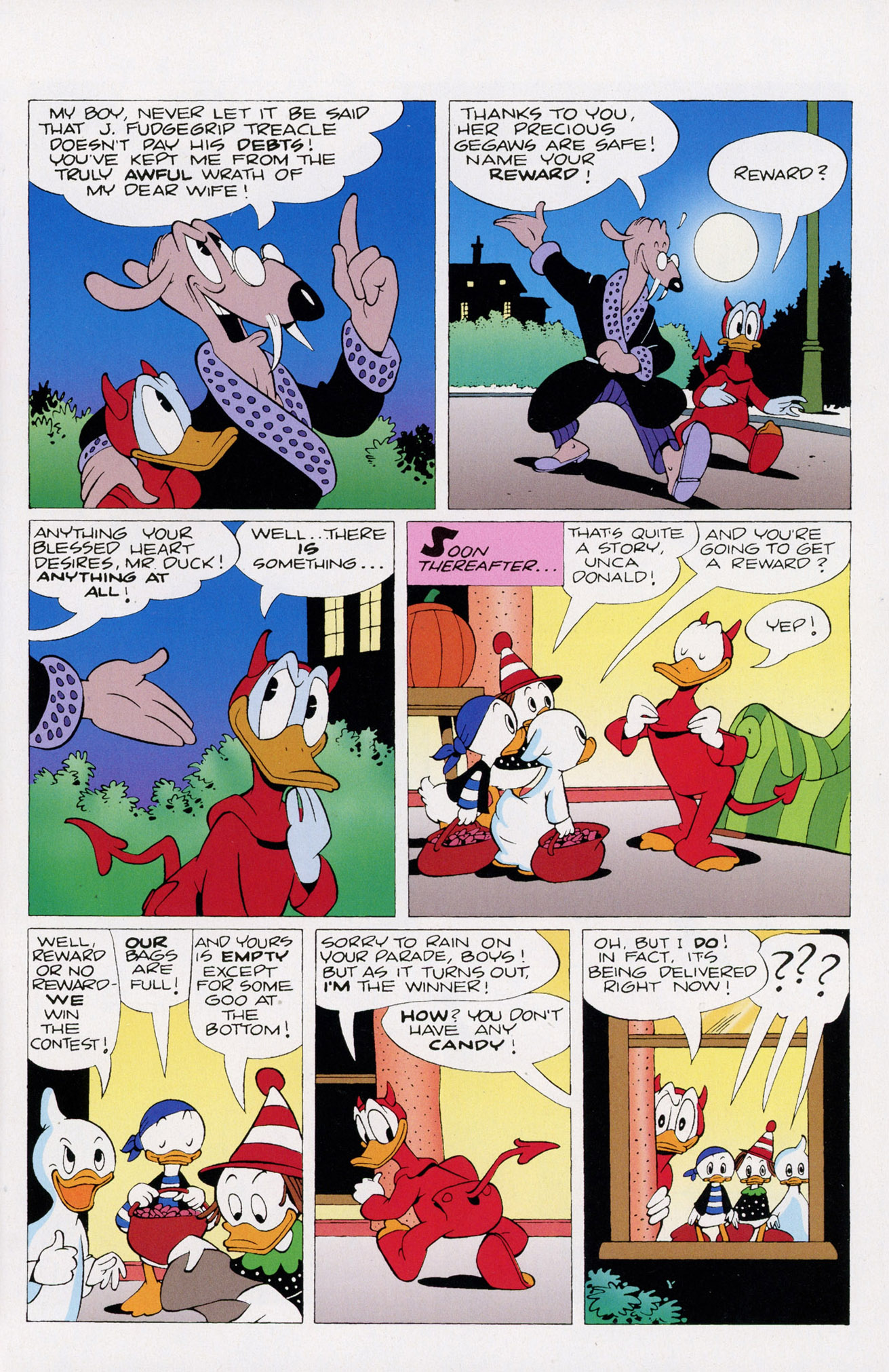 Read online Donald Duck's Halloween Scream! comic -  Issue #1 - 13