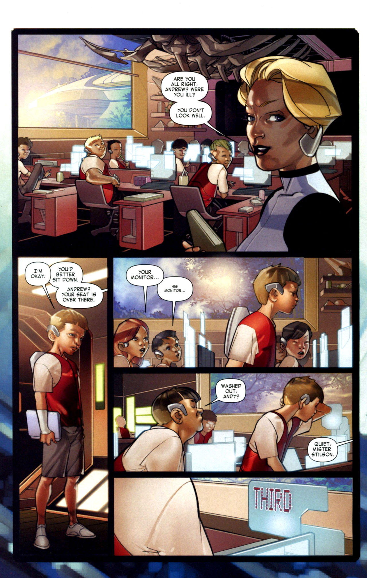 Read online Ender's Game: Battle School comic -  Issue #1 - 7