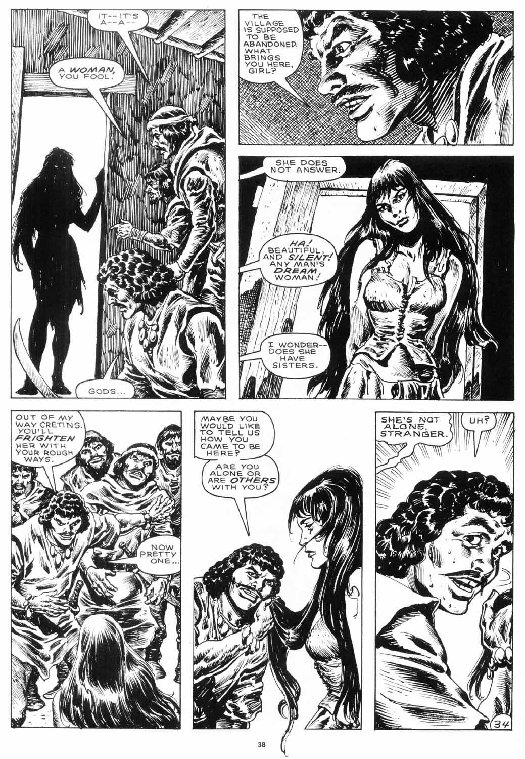 Read online The Savage Sword Of Conan comic -  Issue #155 - 39