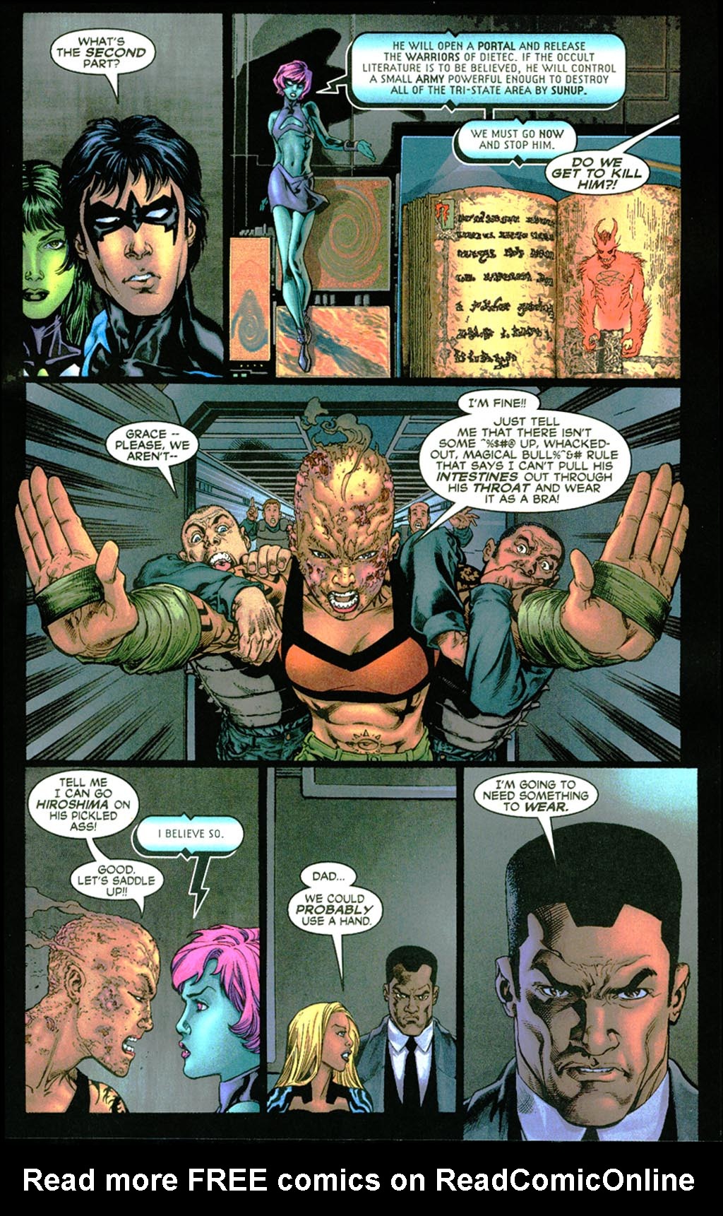 Read online Outsiders (2003) comic -  Issue #9 - 17