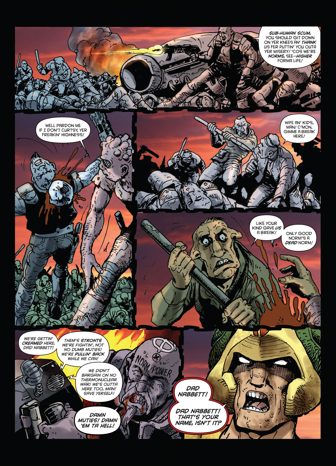 Read online Strontium Dog: The Life and Death of Johnny Alpha: Dogs of War comic -  Issue # TPB - 109