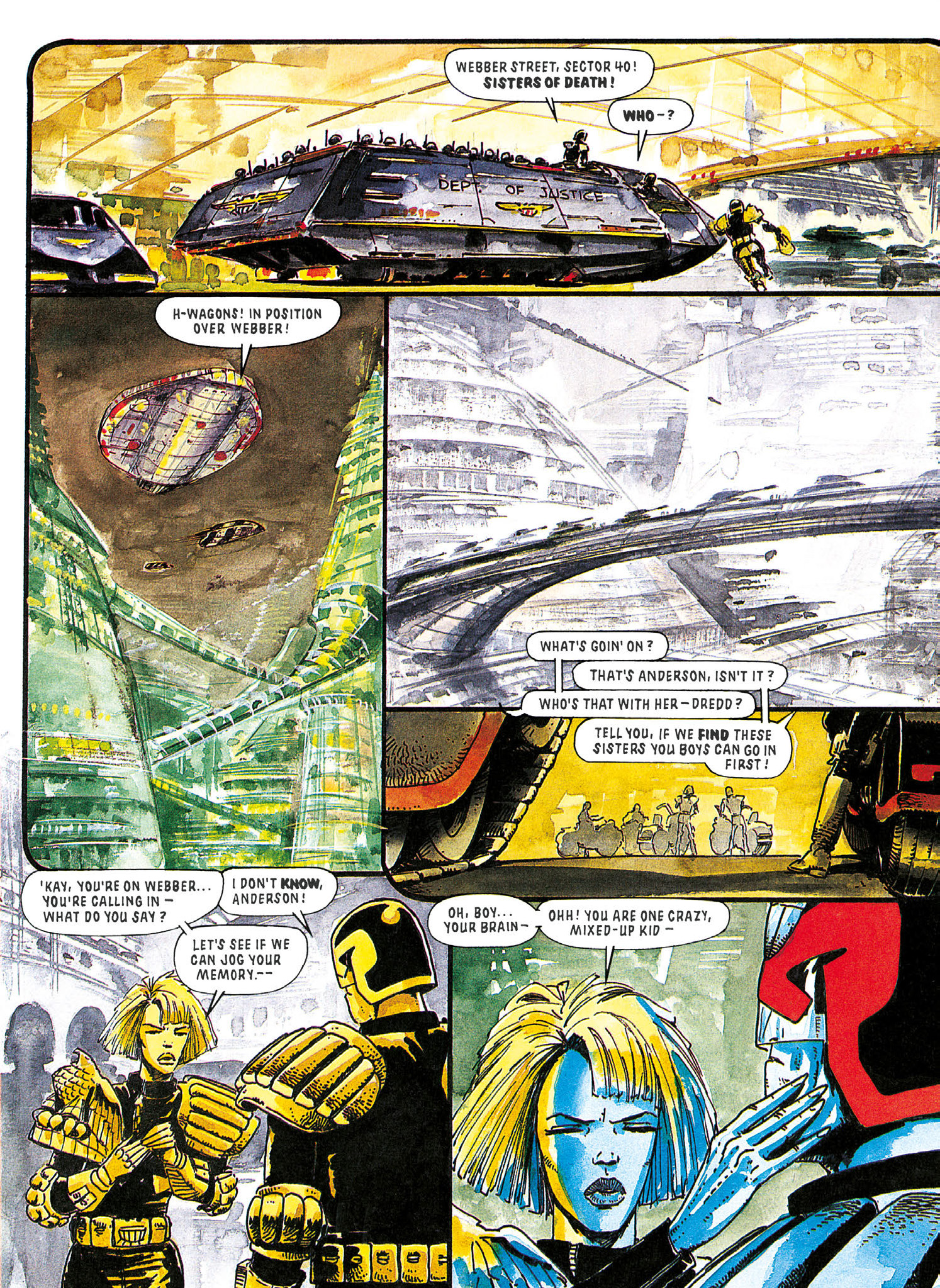Read online Essential Judge Dredd: Necropolis comic -  Issue # TPB (Part 1) - 93