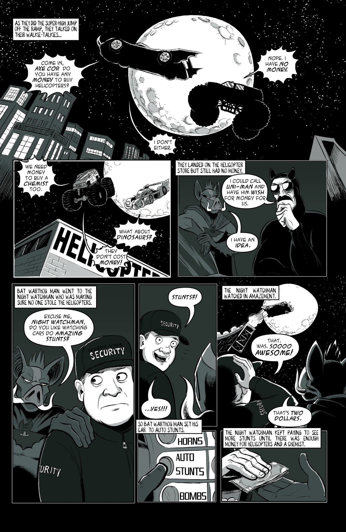 Read online Axe Cop comic -  Issue # TPB 3 - 14