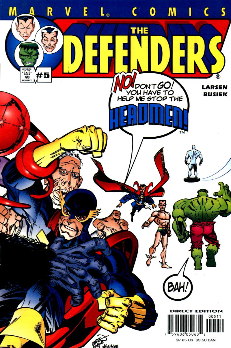Read online Defenders (2001) comic -  Issue #5 - 1
