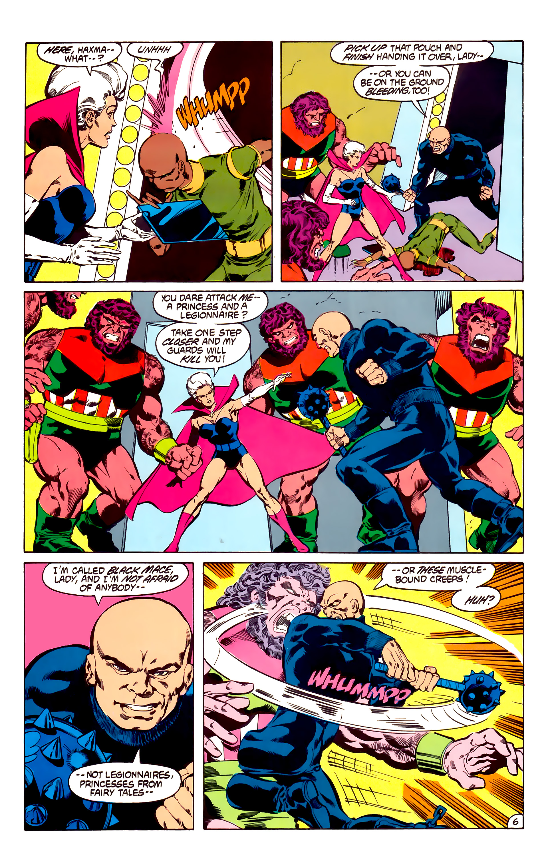 Read online Legion of Super-Heroes (1984) comic -  Issue #31 - 7