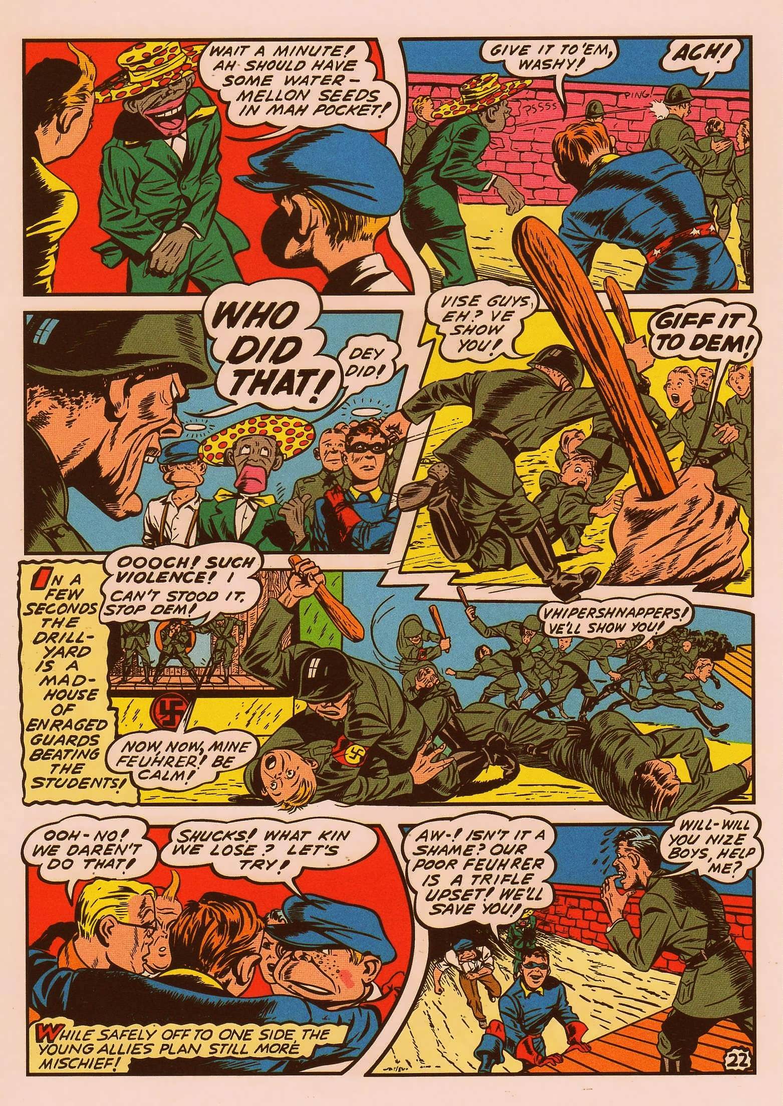 Read online Young Allies Comics comic -  Issue #6 - 24