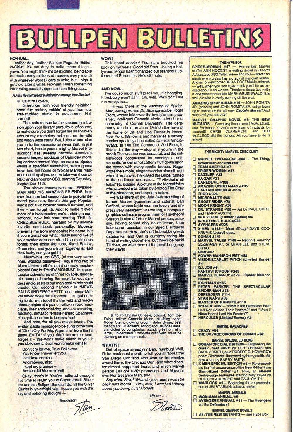 Read online The Amazing Spider-Man (1963) comic -  Issue # _Annual 16 - 50