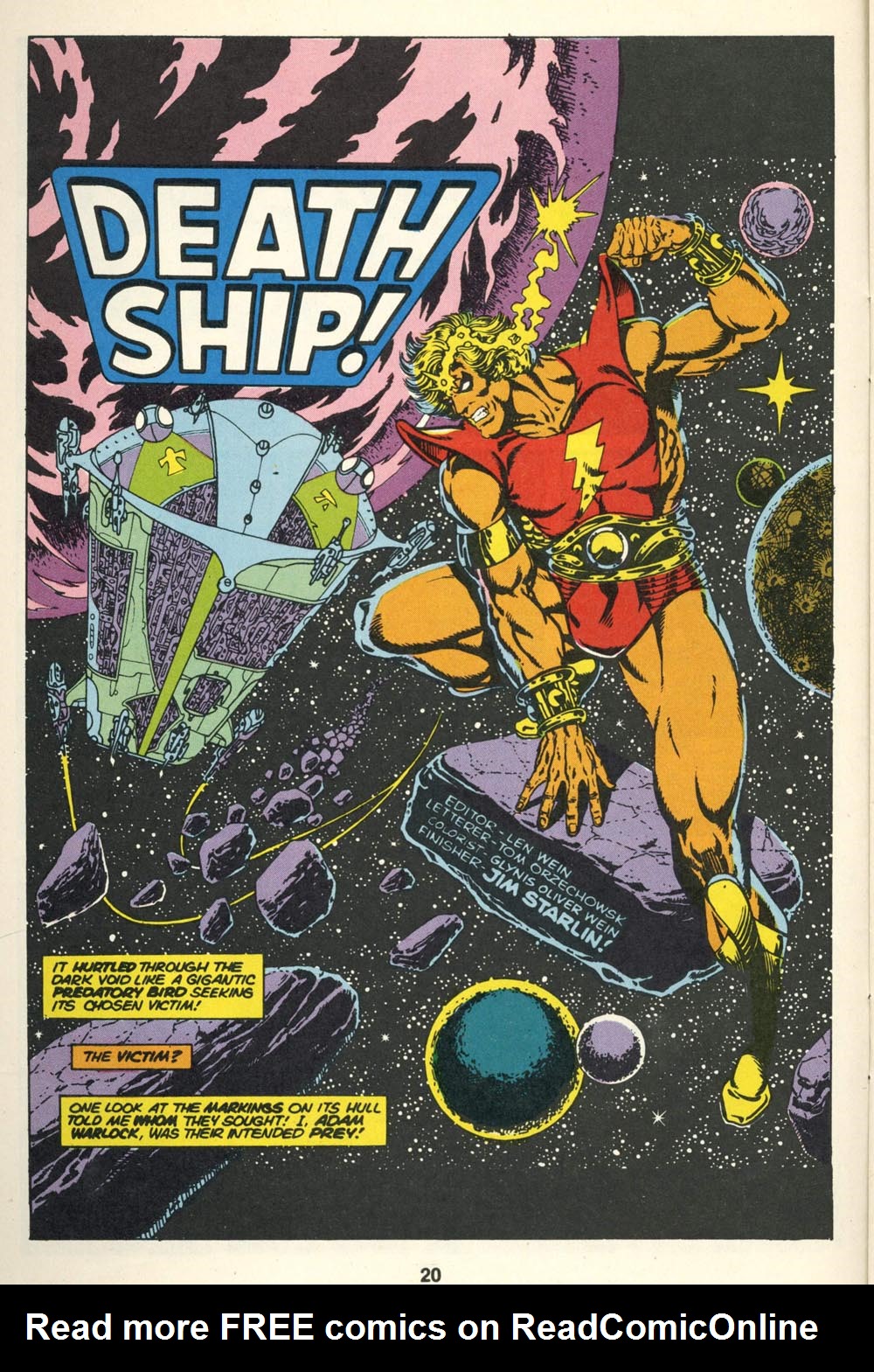 Read online Warlock (1982) comic -  Issue #1 - 22