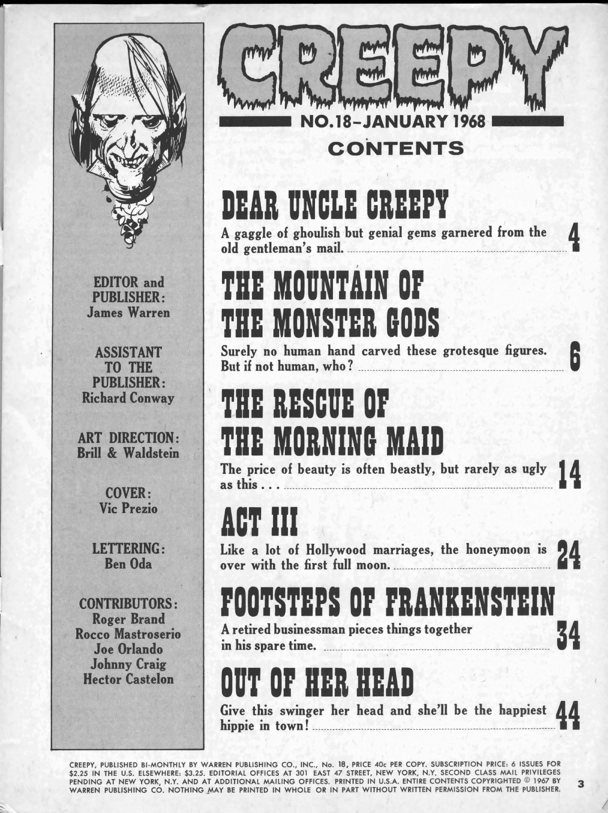 Creepy (1964) Issue #18 #18 - English 3