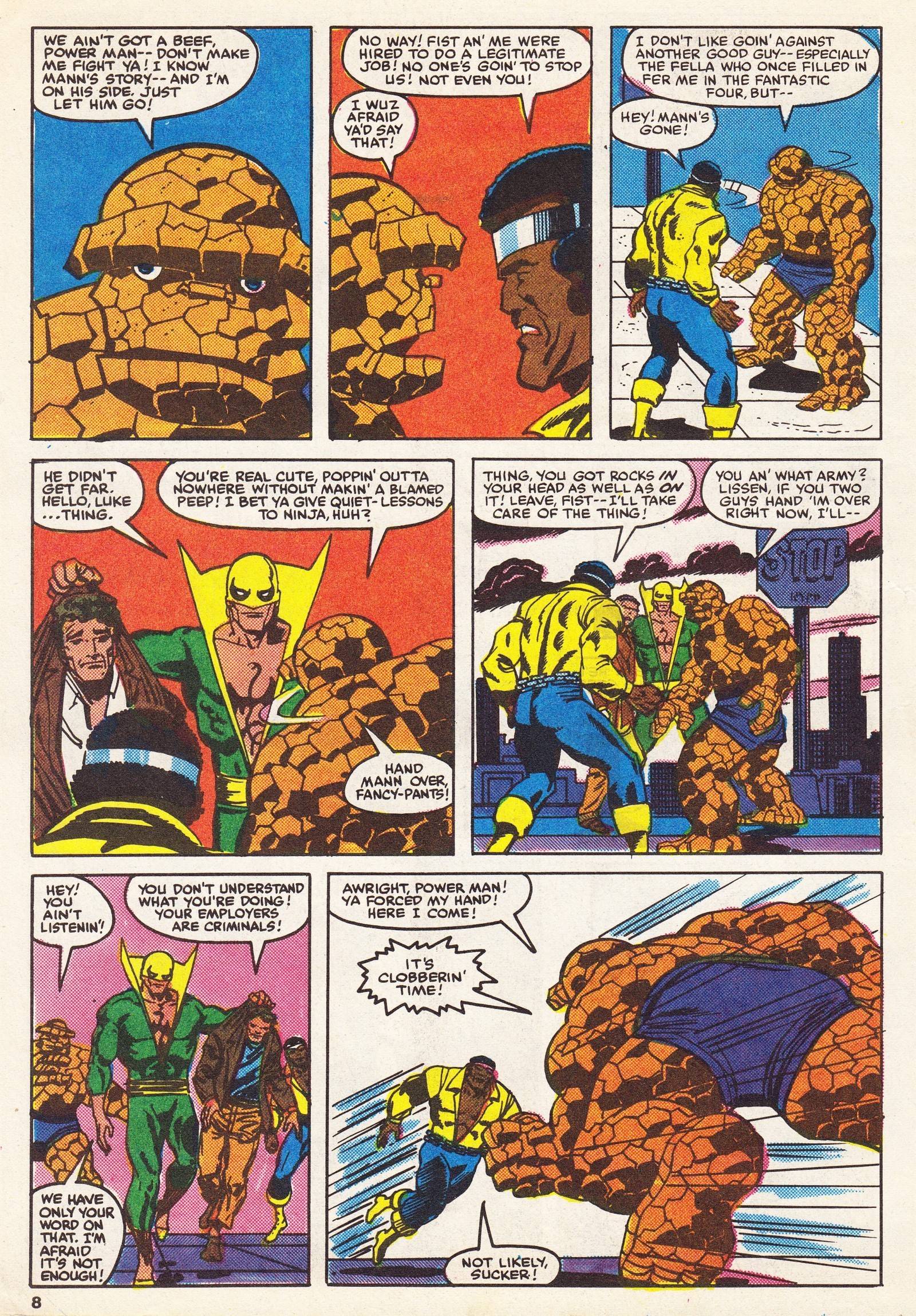 Read online The Thing Is Big Ben comic -  Issue #6 - 8