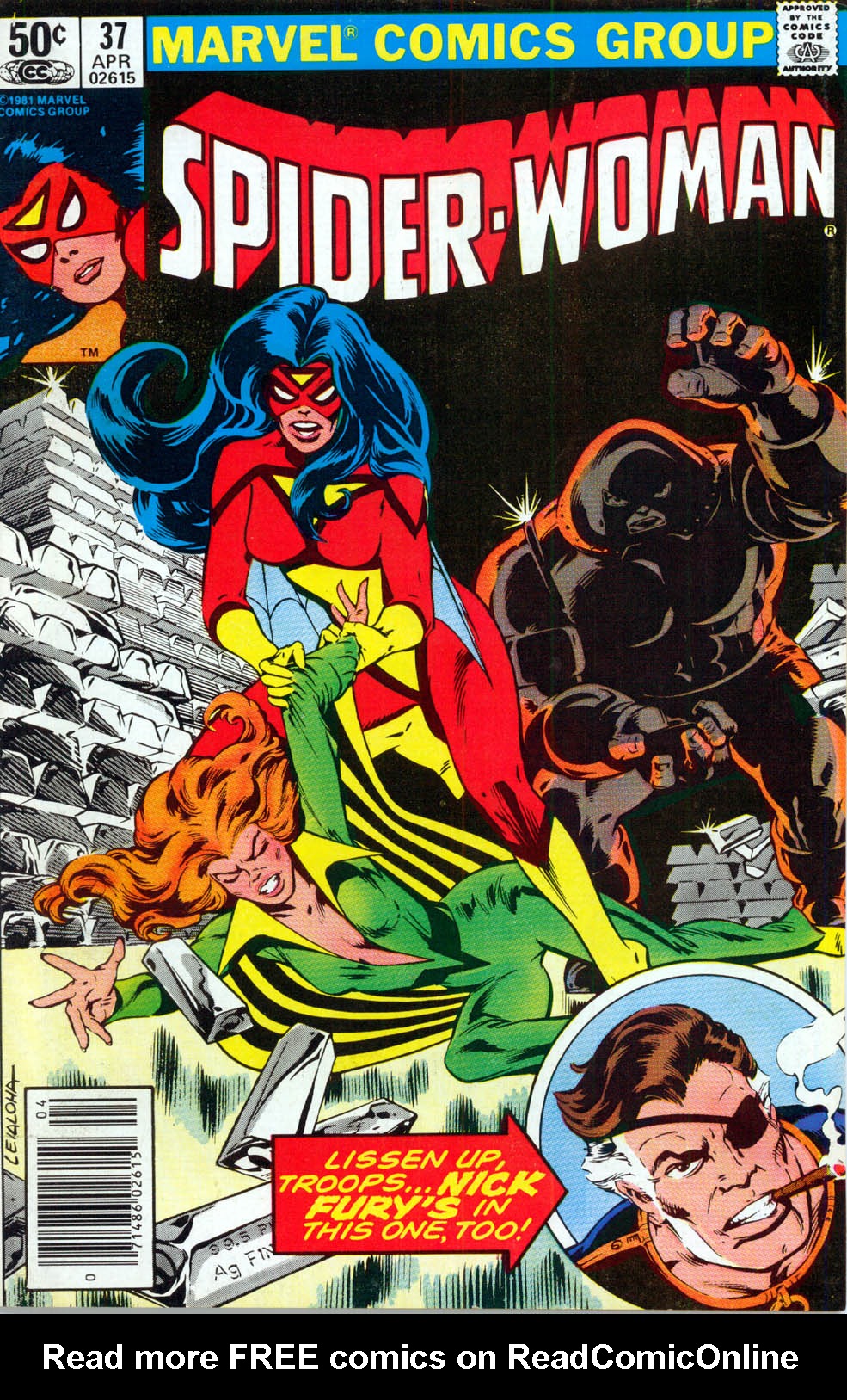 Read online Spider-Woman (1978) comic -  Issue #37 - 1