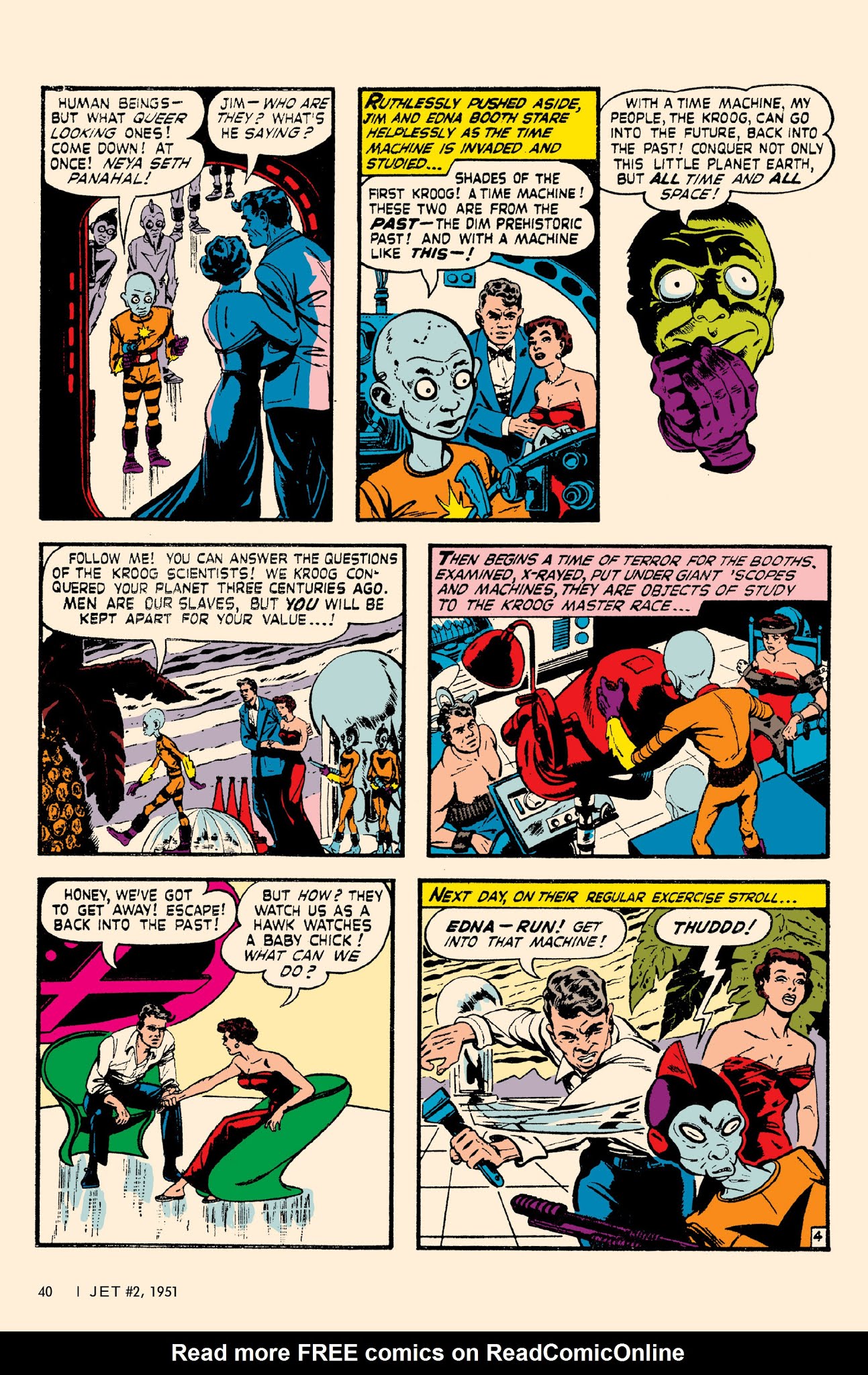 Read online Bob Powell's Complete Jet Powers comic -  Issue # TPB (Part 1) - 44