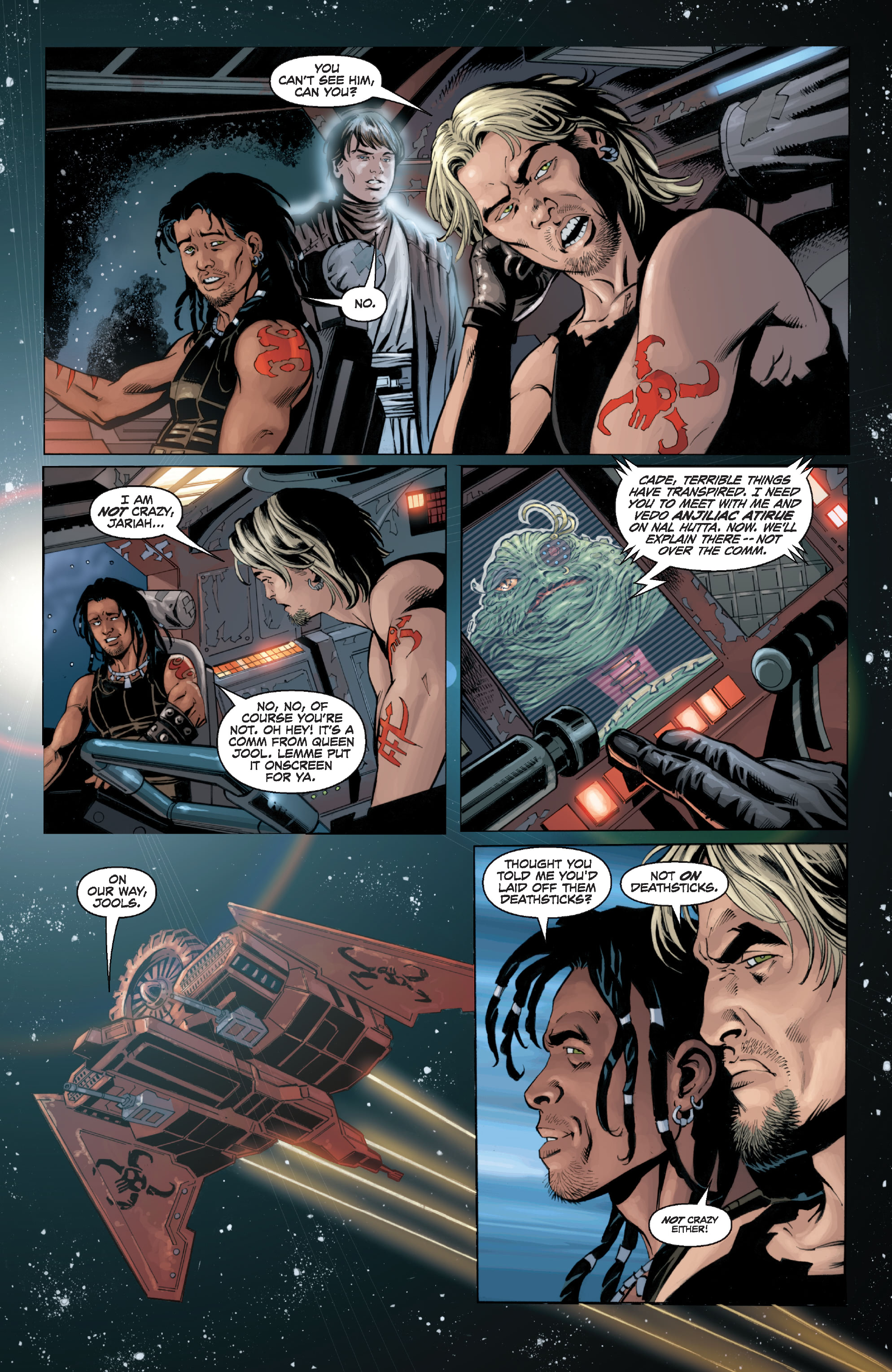 Read online Star Wars Legends: Legacy - Epic Collection comic -  Issue # TPB 3 (Part 3) - 57
