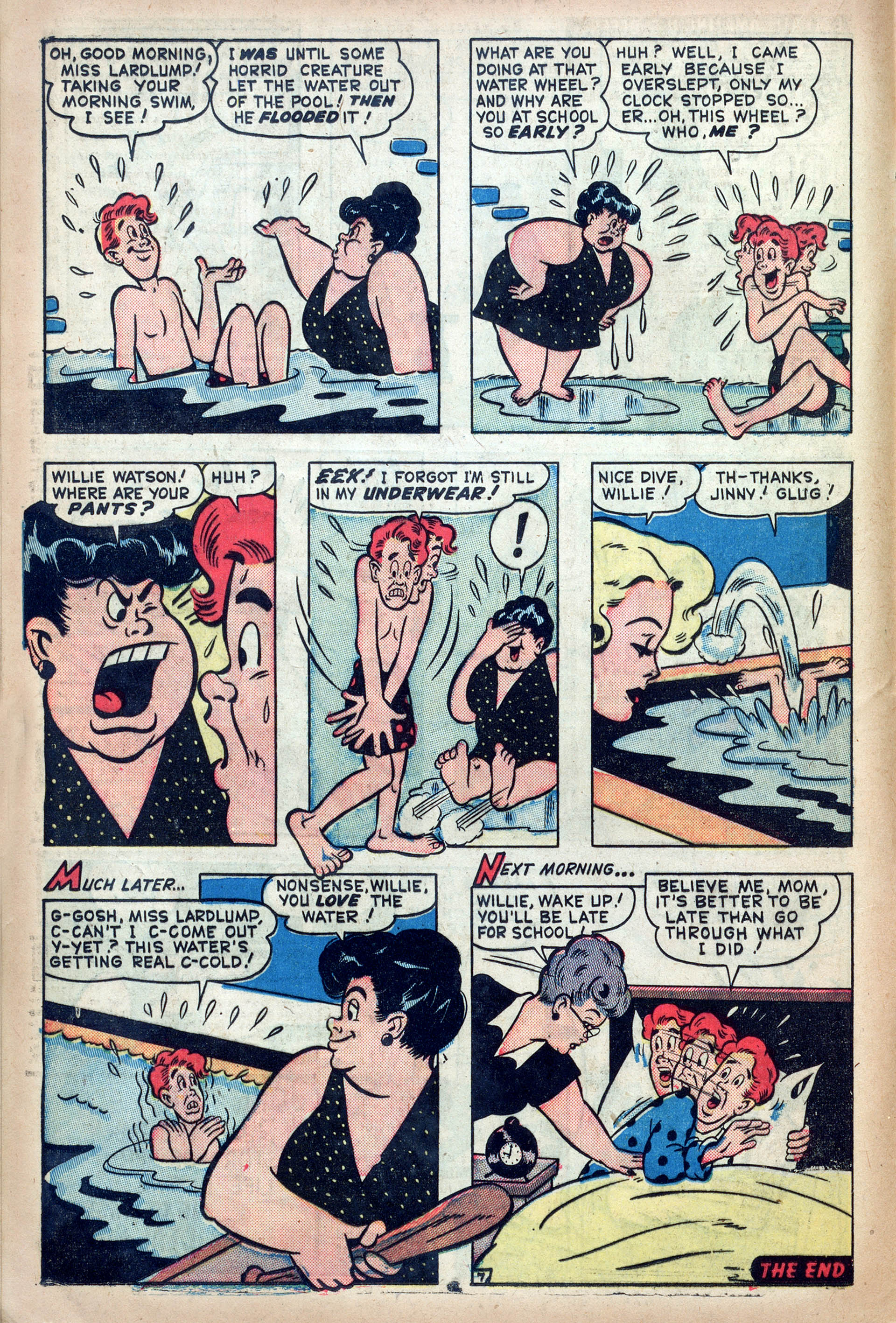 Read online Willie Comics (1946) comic -  Issue #15 - 18