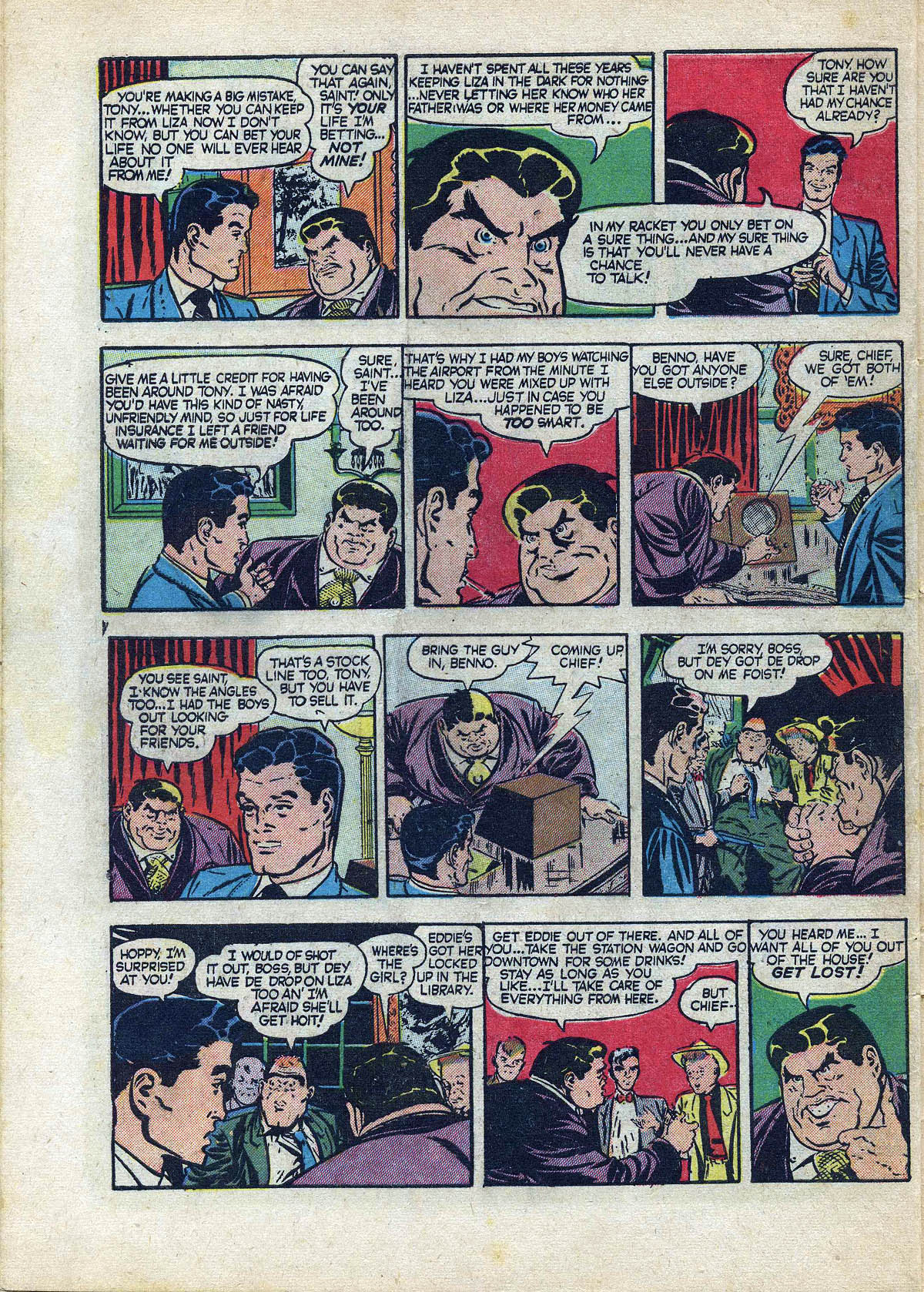 Read online The Saint (1947) comic -  Issue #8 - 30