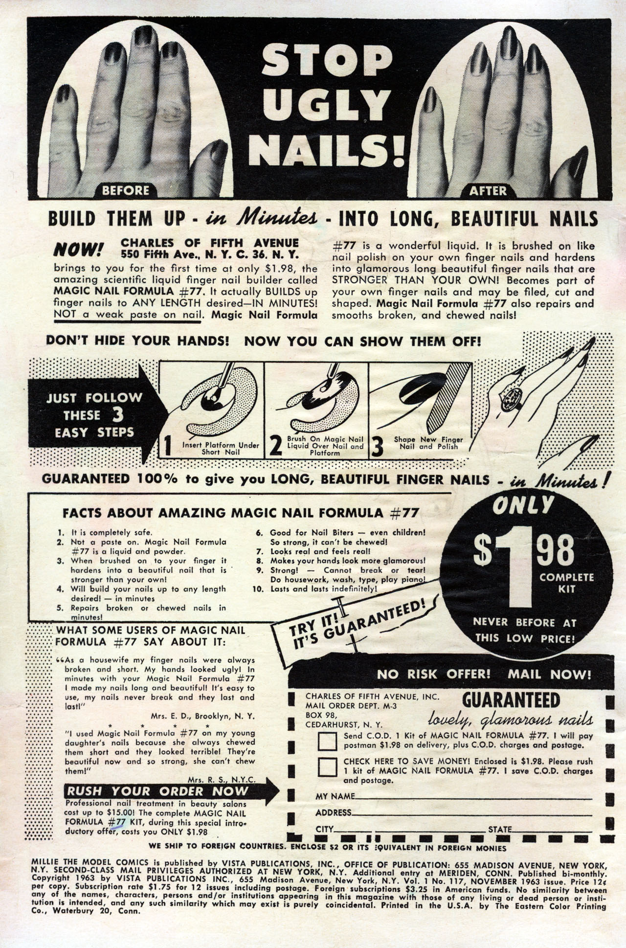 Read online Millie the Model comic -  Issue #117 - 2