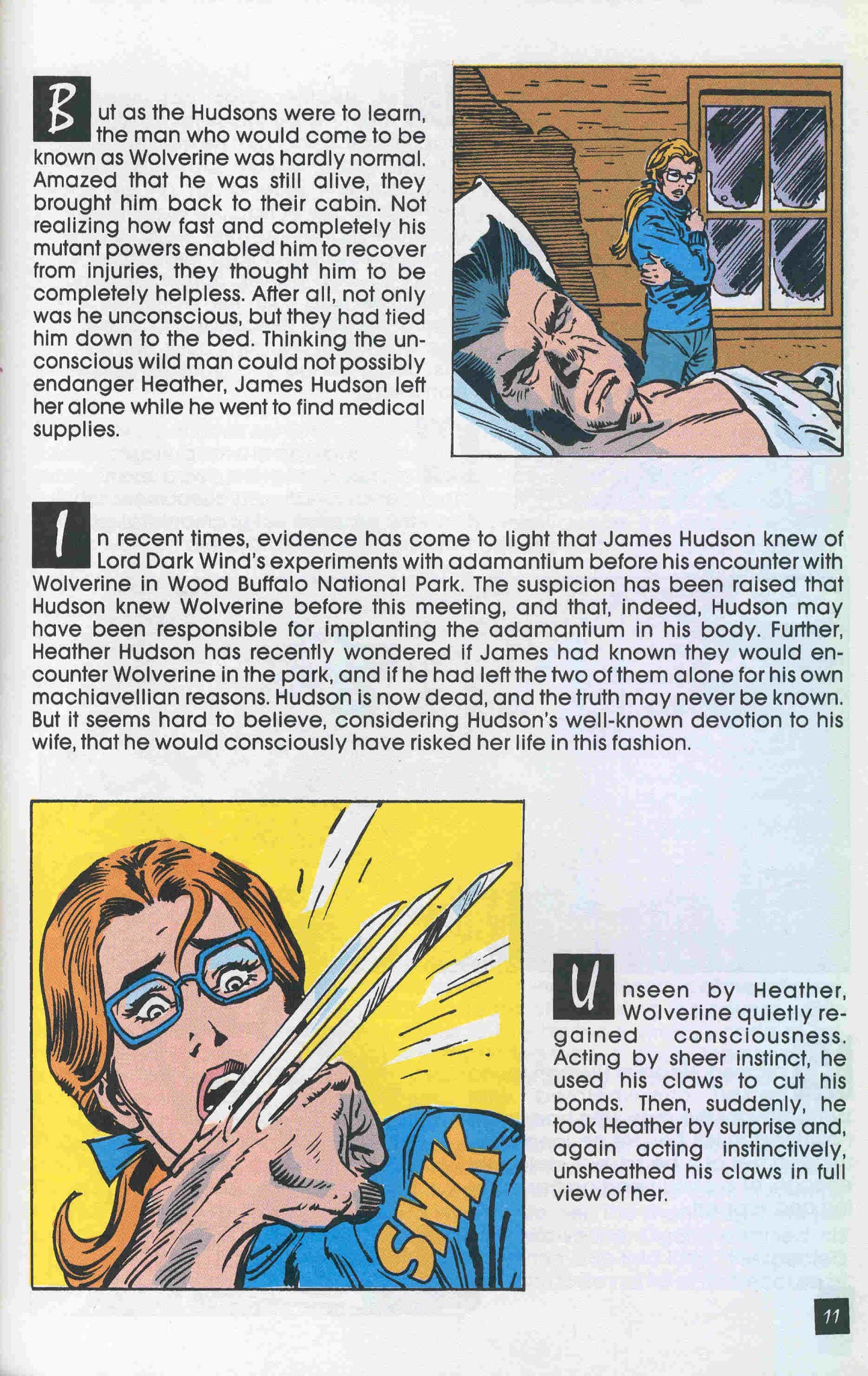 Read online Wolverine Saga comic -  Issue #1 - 17