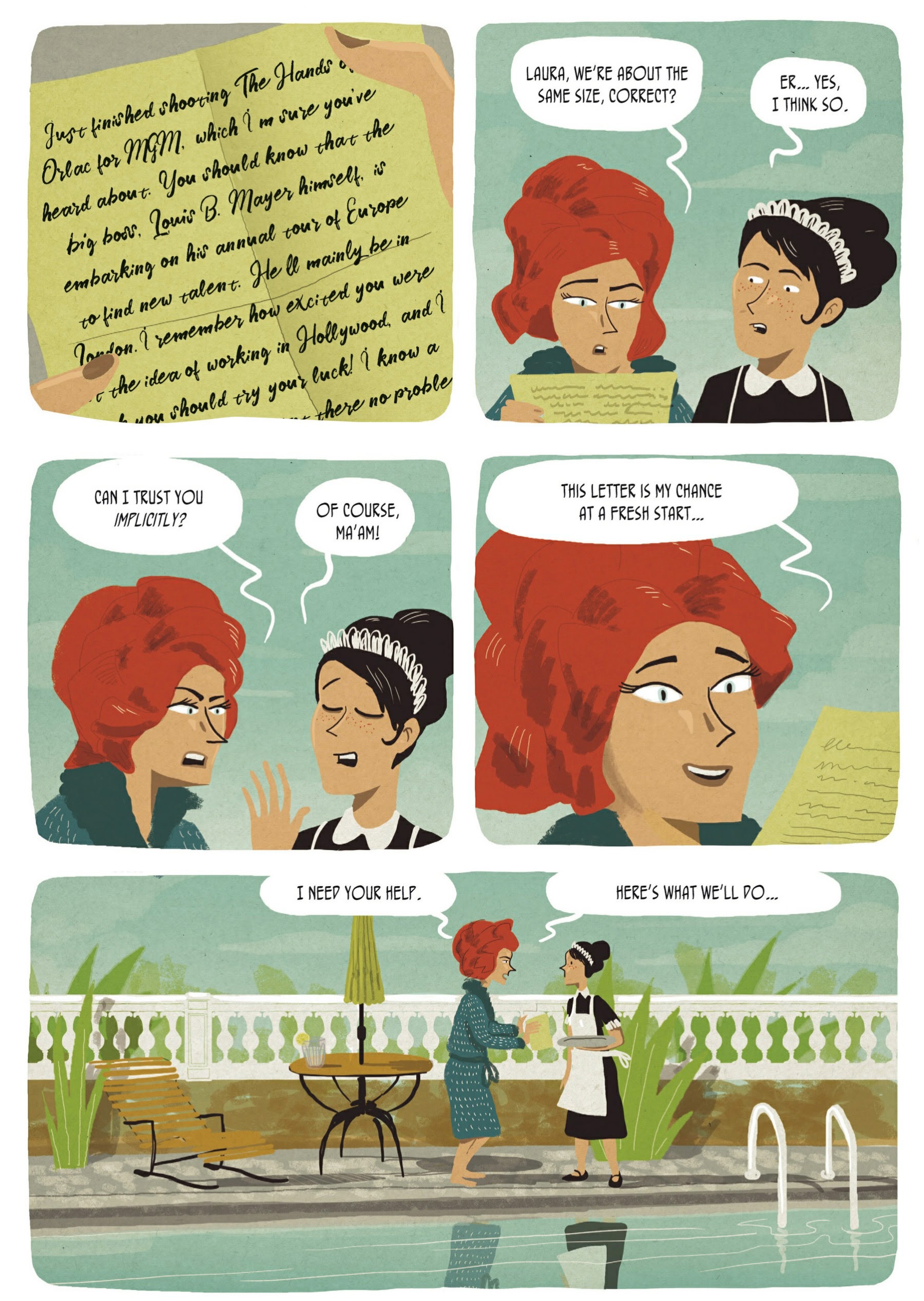 Read online Hedy Lamarr: An Incredible Life comic -  Issue # TPB (Part 1) - 66