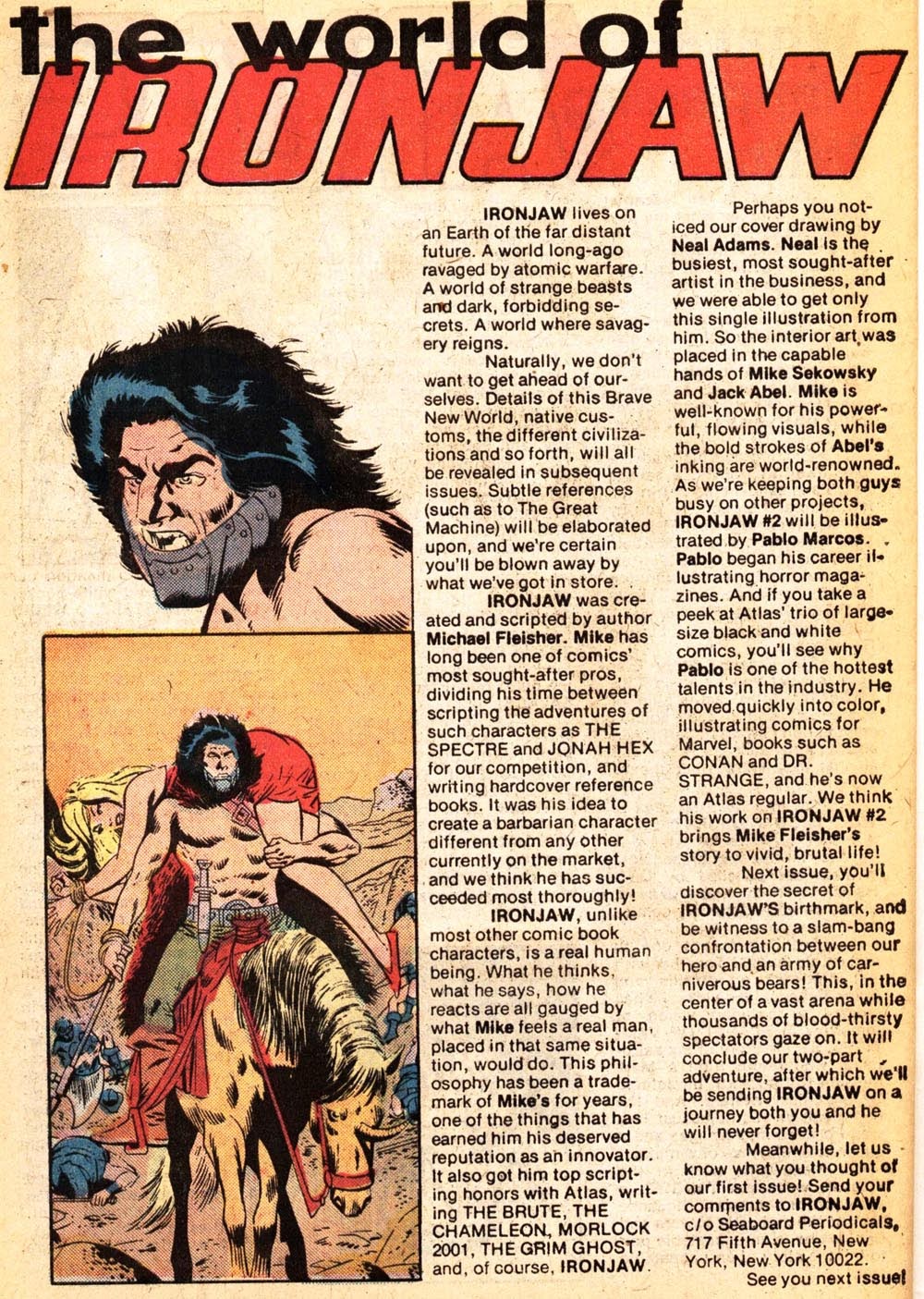 Read online Ironjaw comic -  Issue #1 - 22